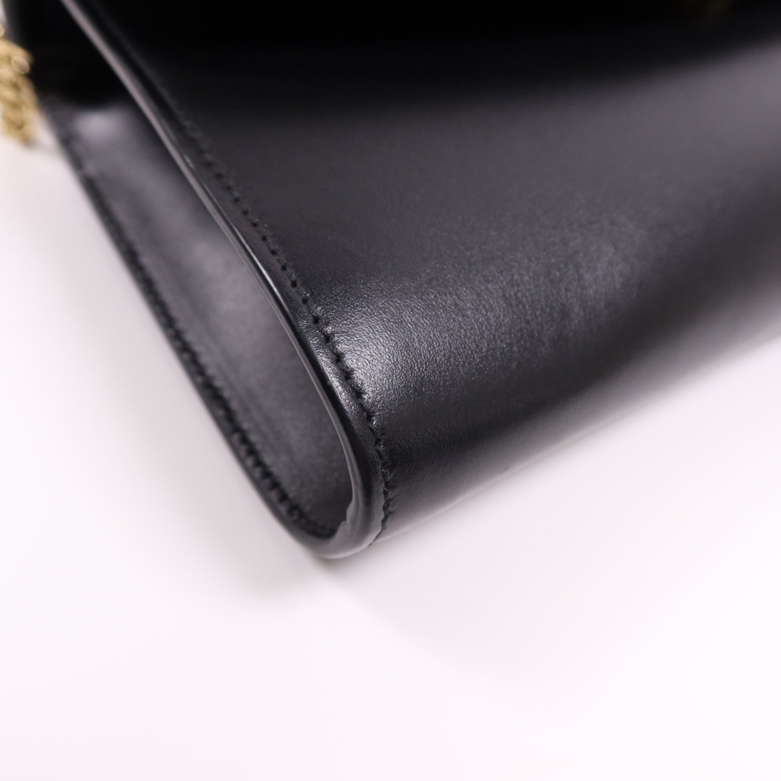 GUCCI 牛皮皮革Chain Shoulder Bag鏈帶肩背袋