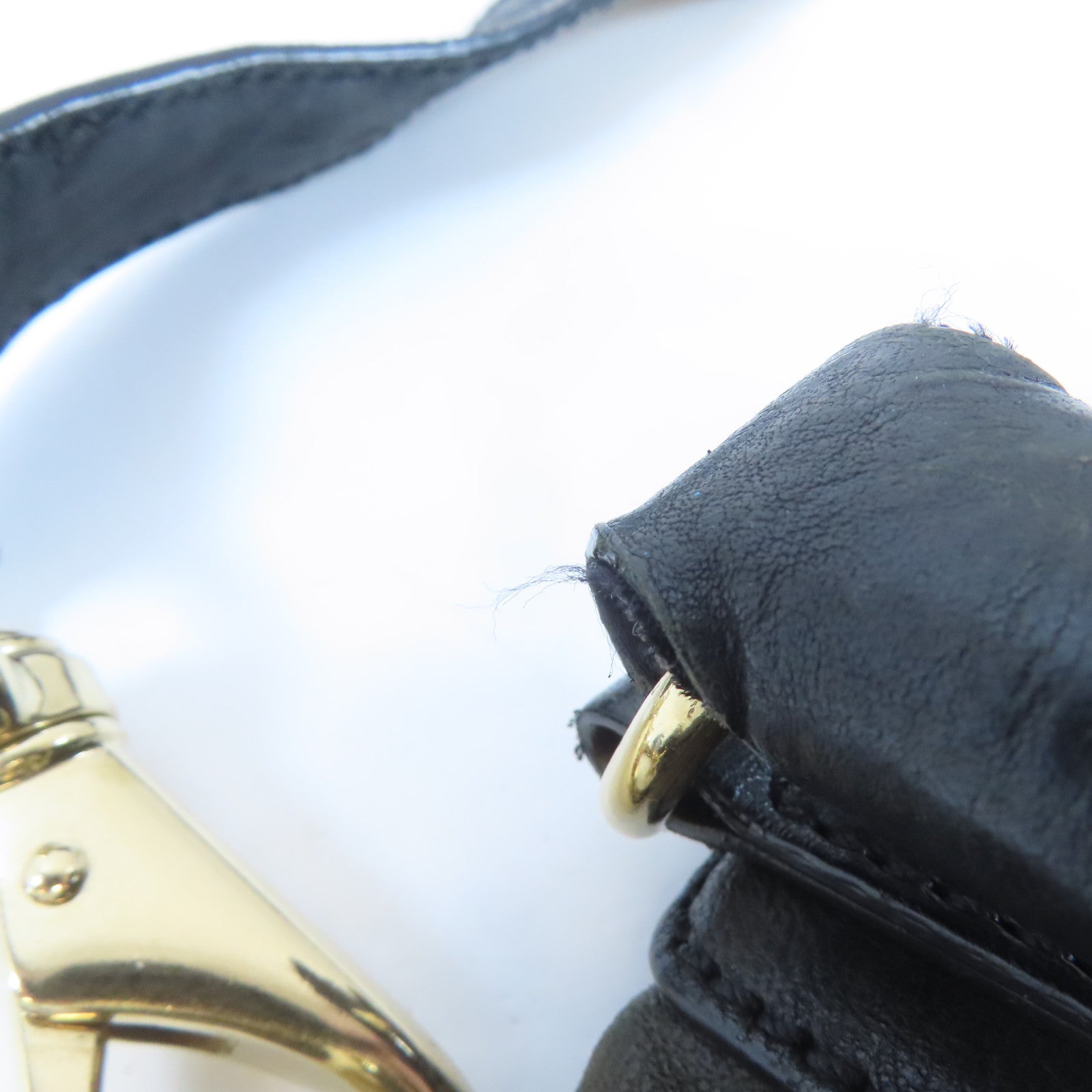 GIVENCHY 皮革Pandora Large Bag金扣手挽肩背兩用袋黑色