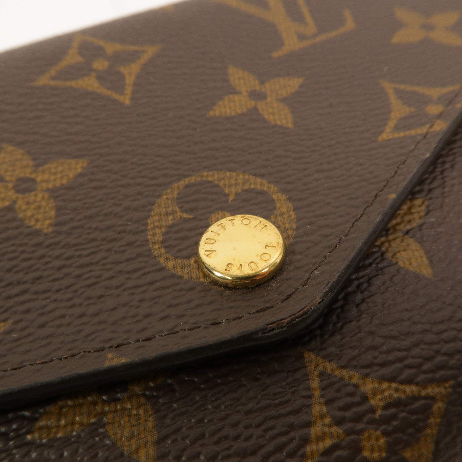 LOUIS VUITTON Monogram Sarah長錢包