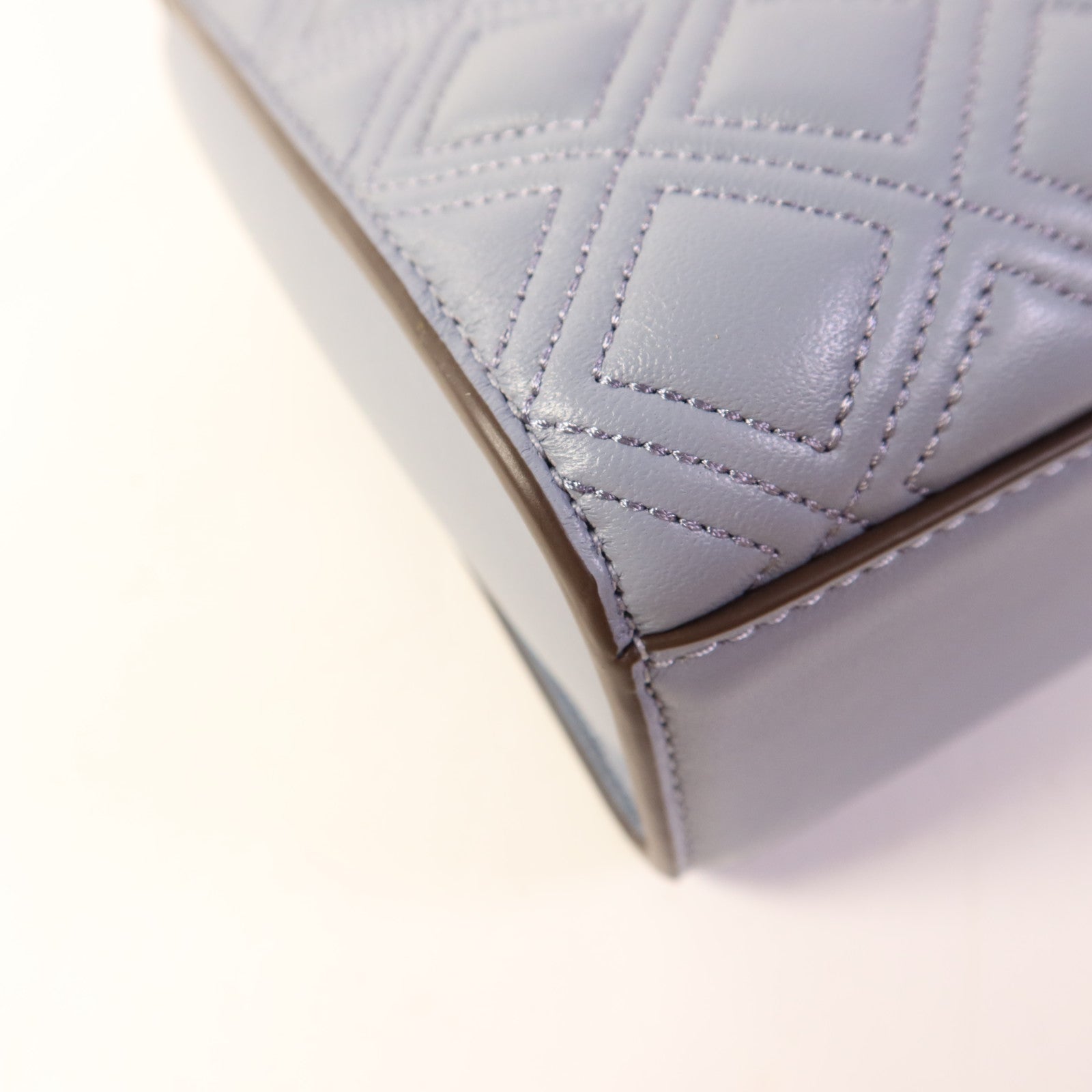 Tory Burch 牛皮皮革Shoulder Bag銀扣肩背袋