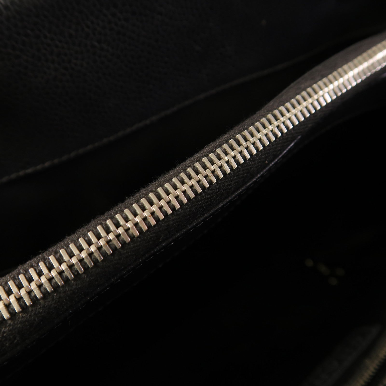 CHANEL 牛皮皮革GST Grand Shopping Tote Bag銀扣鏈帶肩背袋