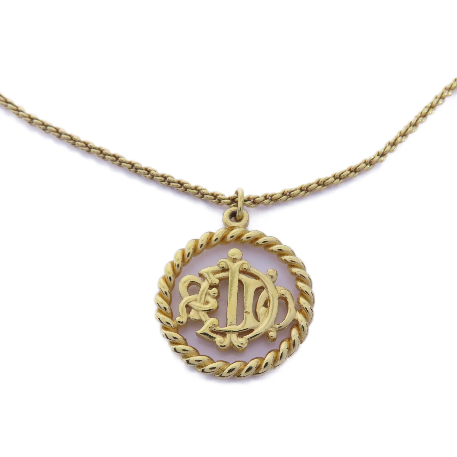 Dior 金屬Pop Chill Necklace項鍊金色