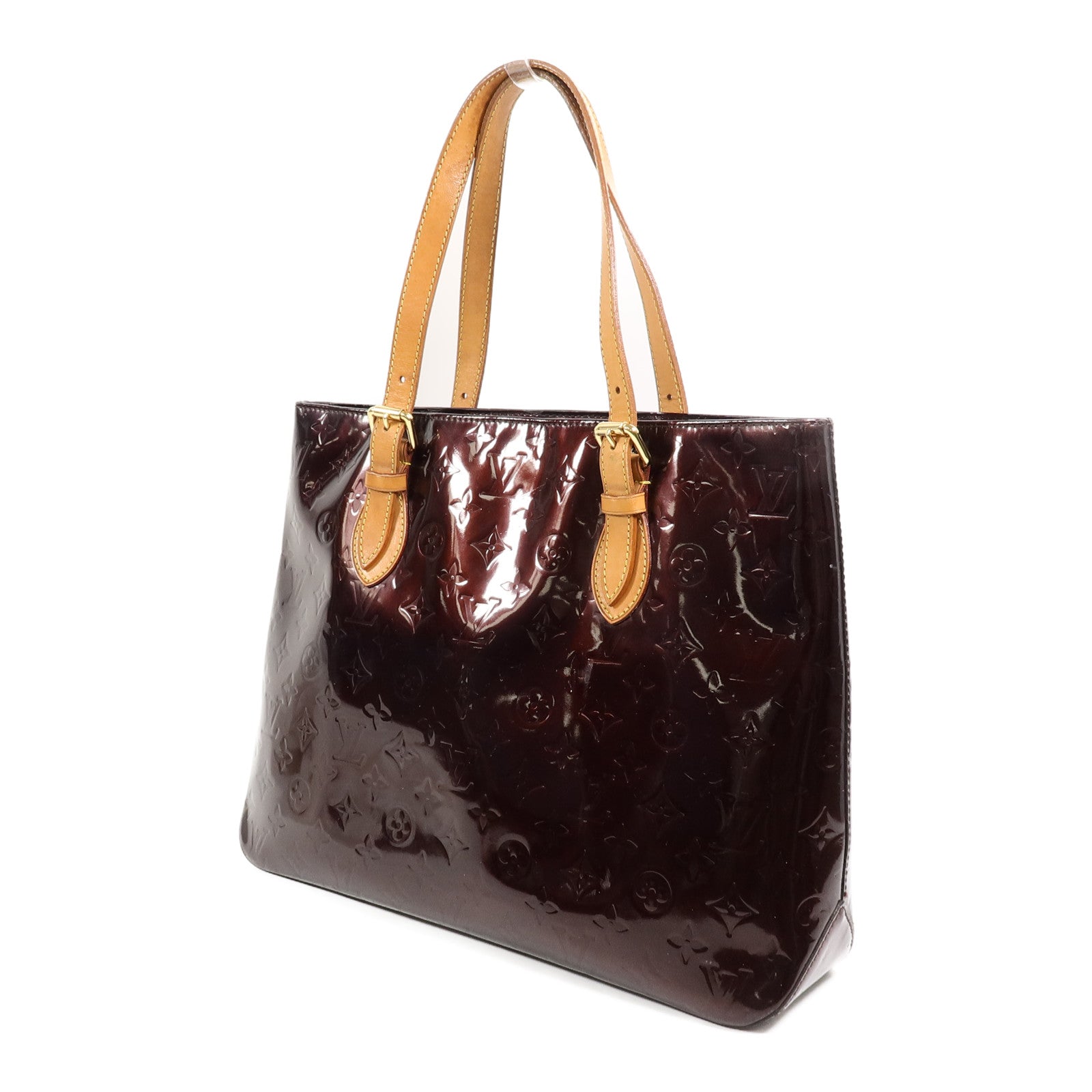 LOUIS VUITTON Monogram Vernis Brentwood手挽袋