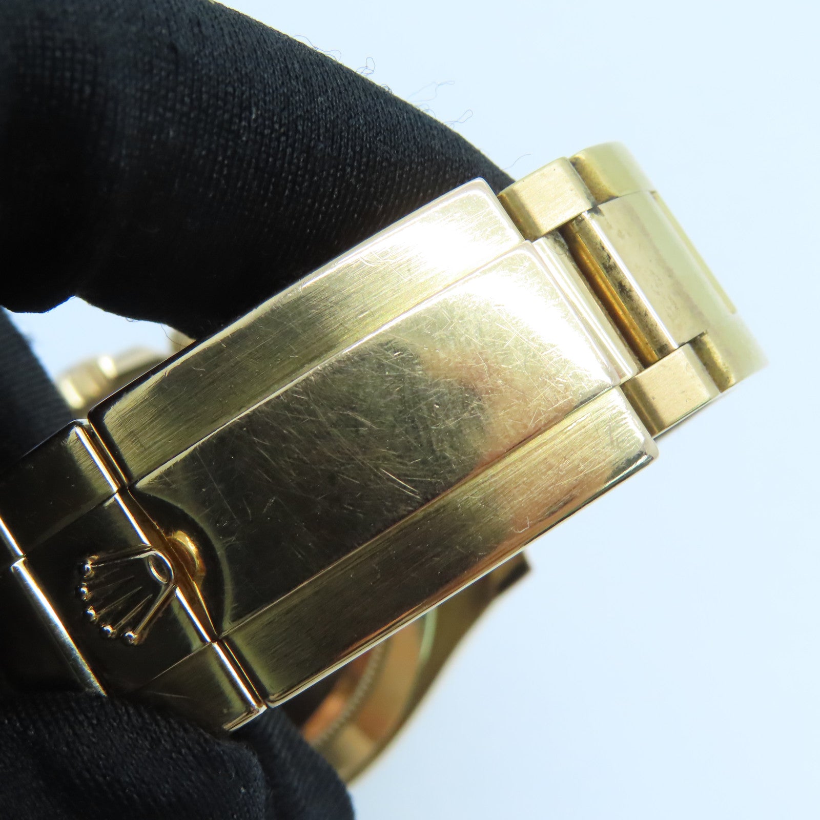 ROLEX 【激減優惠】18K黃金Daytona手錶自動機芯金色