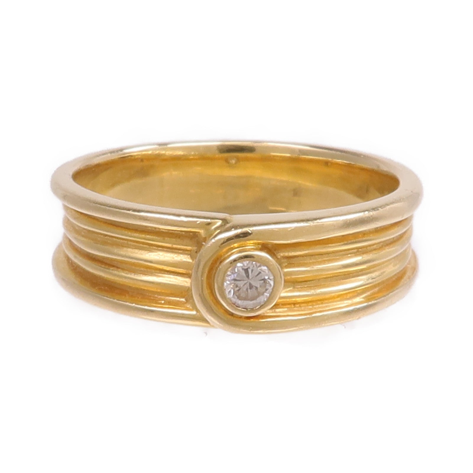 JEWELRY 18K黃金Diamond Ring鑽石戒指US#5.75