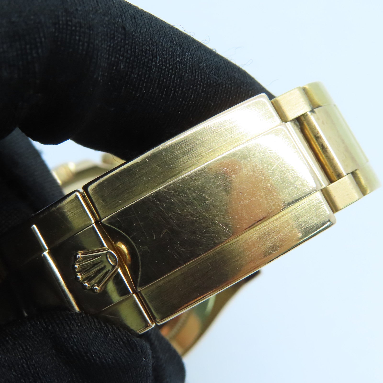 ROLEX 【激減優惠】18K黃金Daytona手錶自動機芯金色