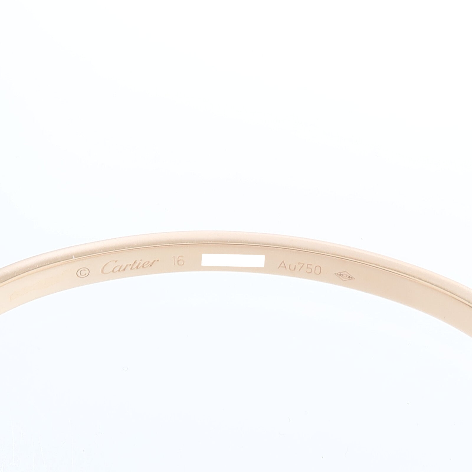 CARTIER 18K黃金Love Bracelet Small Model手鐲