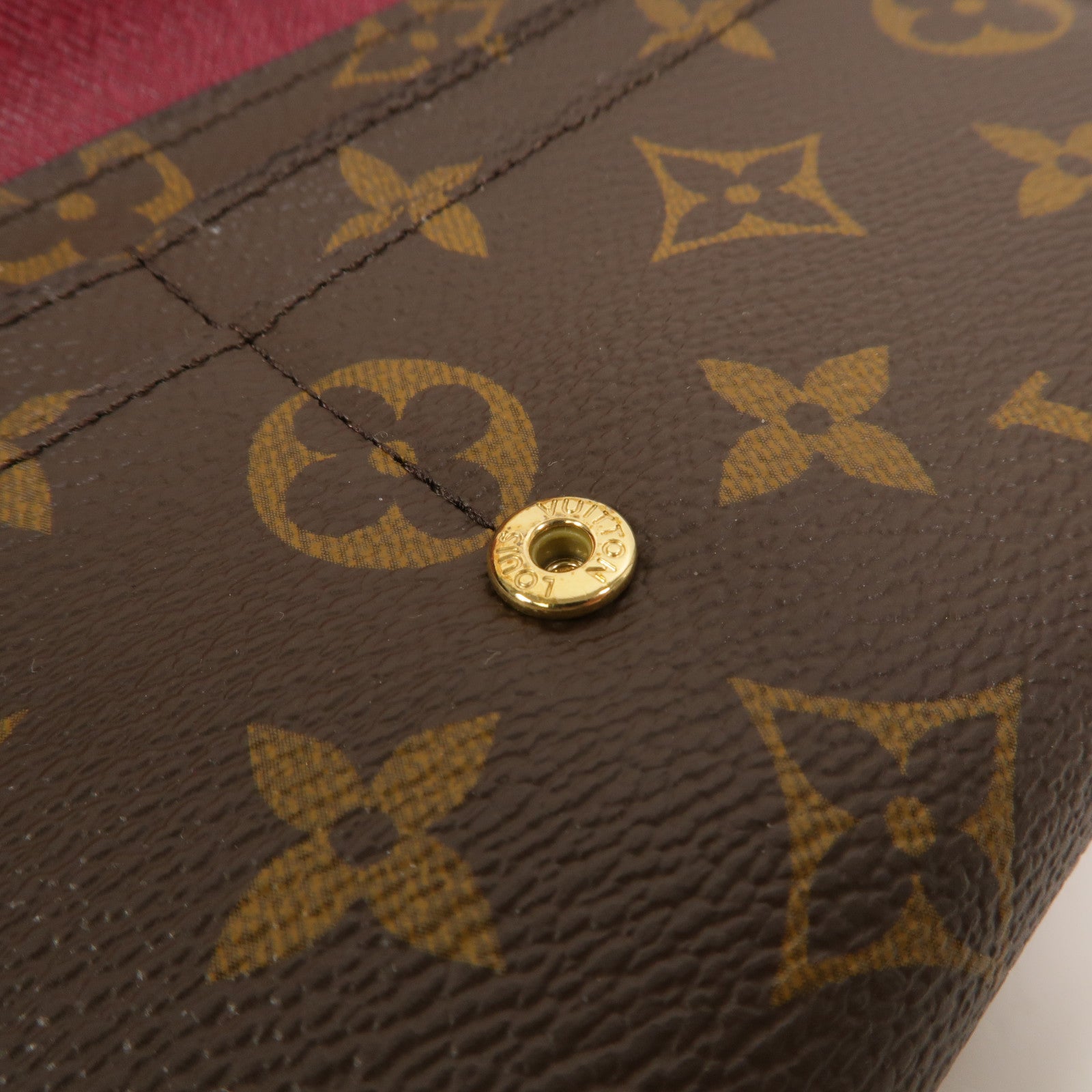 LOUIS VUITTON Monogram Sarah長錢包