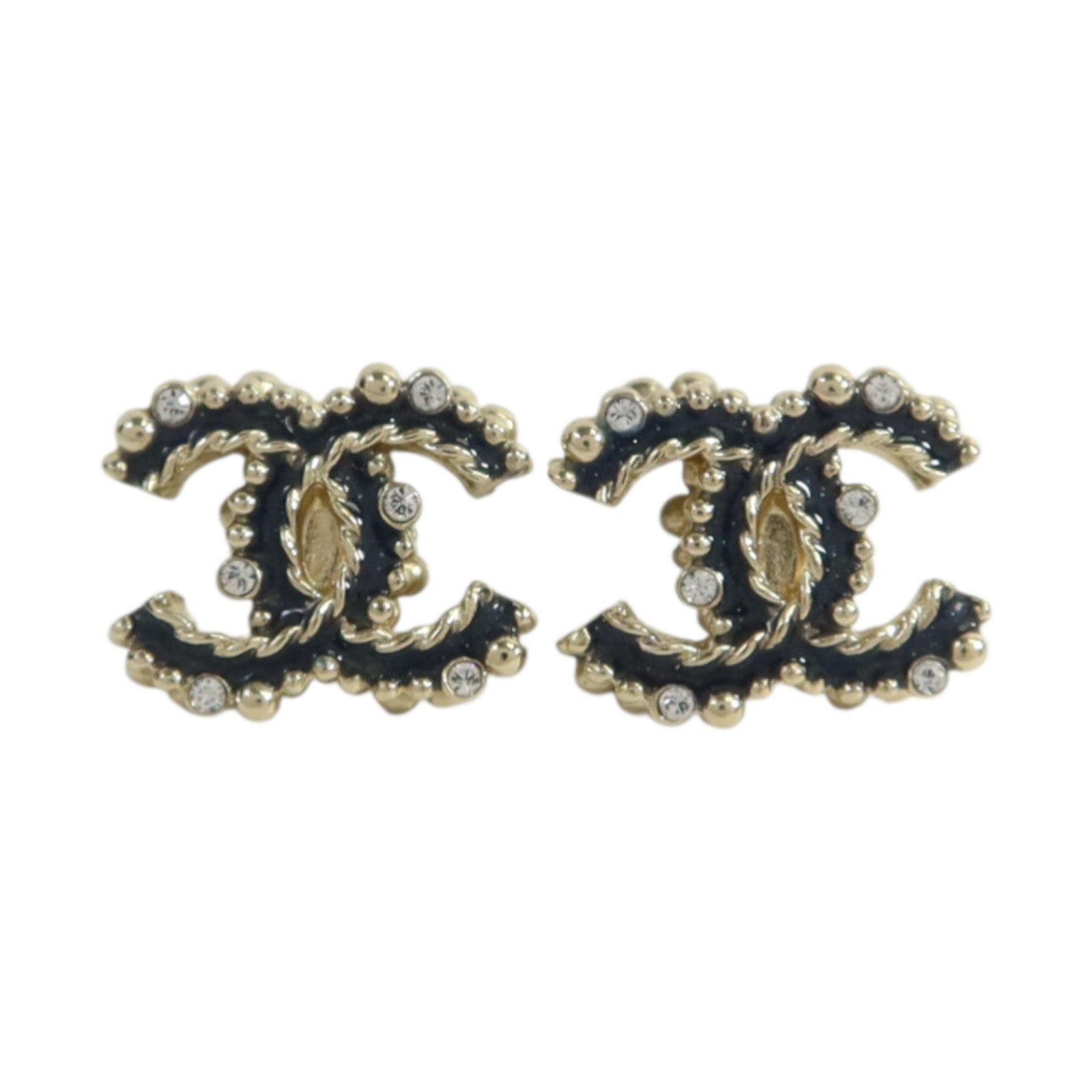 CHANEL 金屬CC Earrings耳環