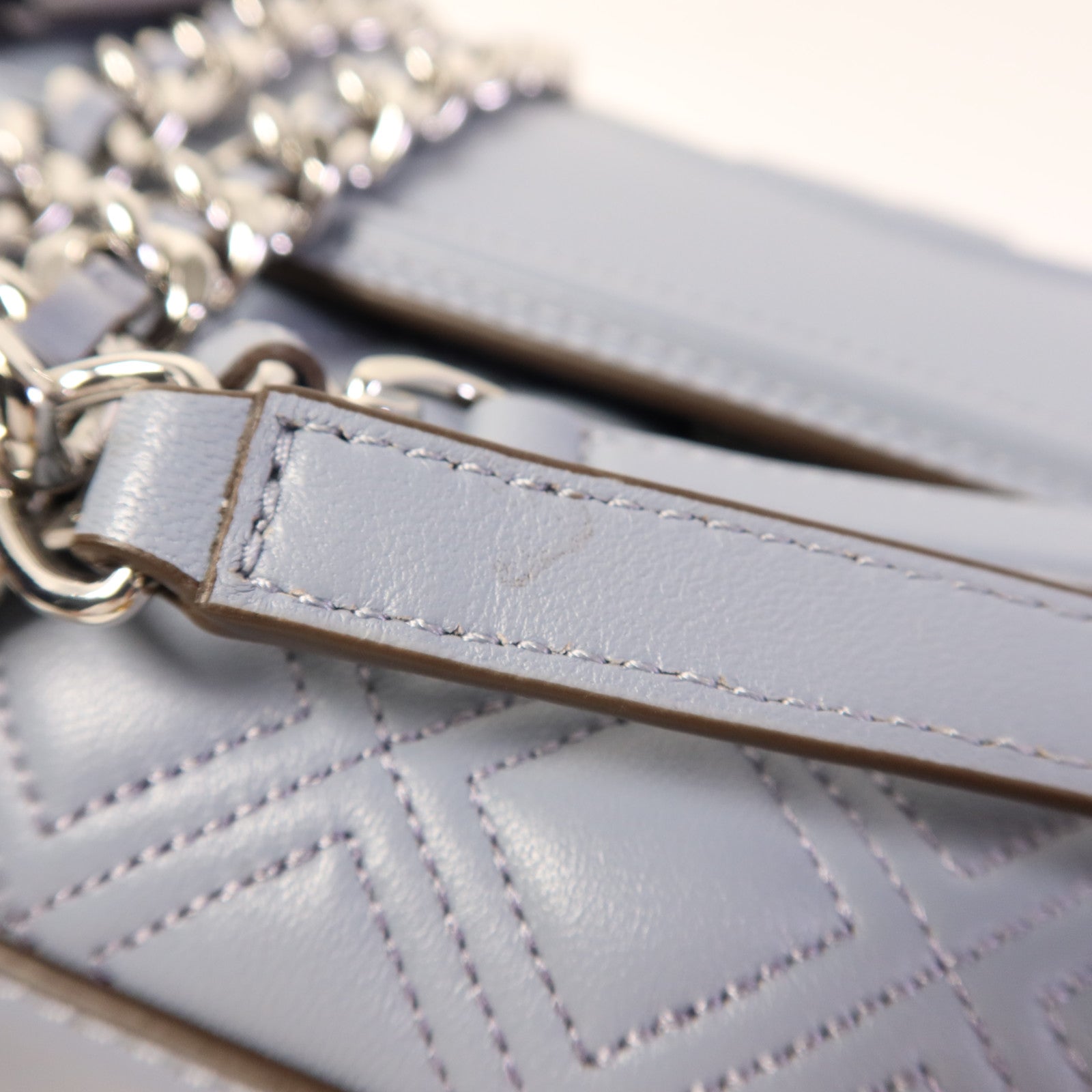 Tory Burch 牛皮皮革Shoulder Bag銀扣肩背袋
