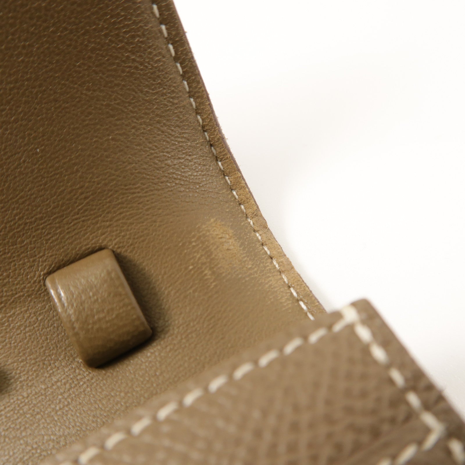 HERMES Epsom皮革Constance To Go金扣肩背袋Etoupe