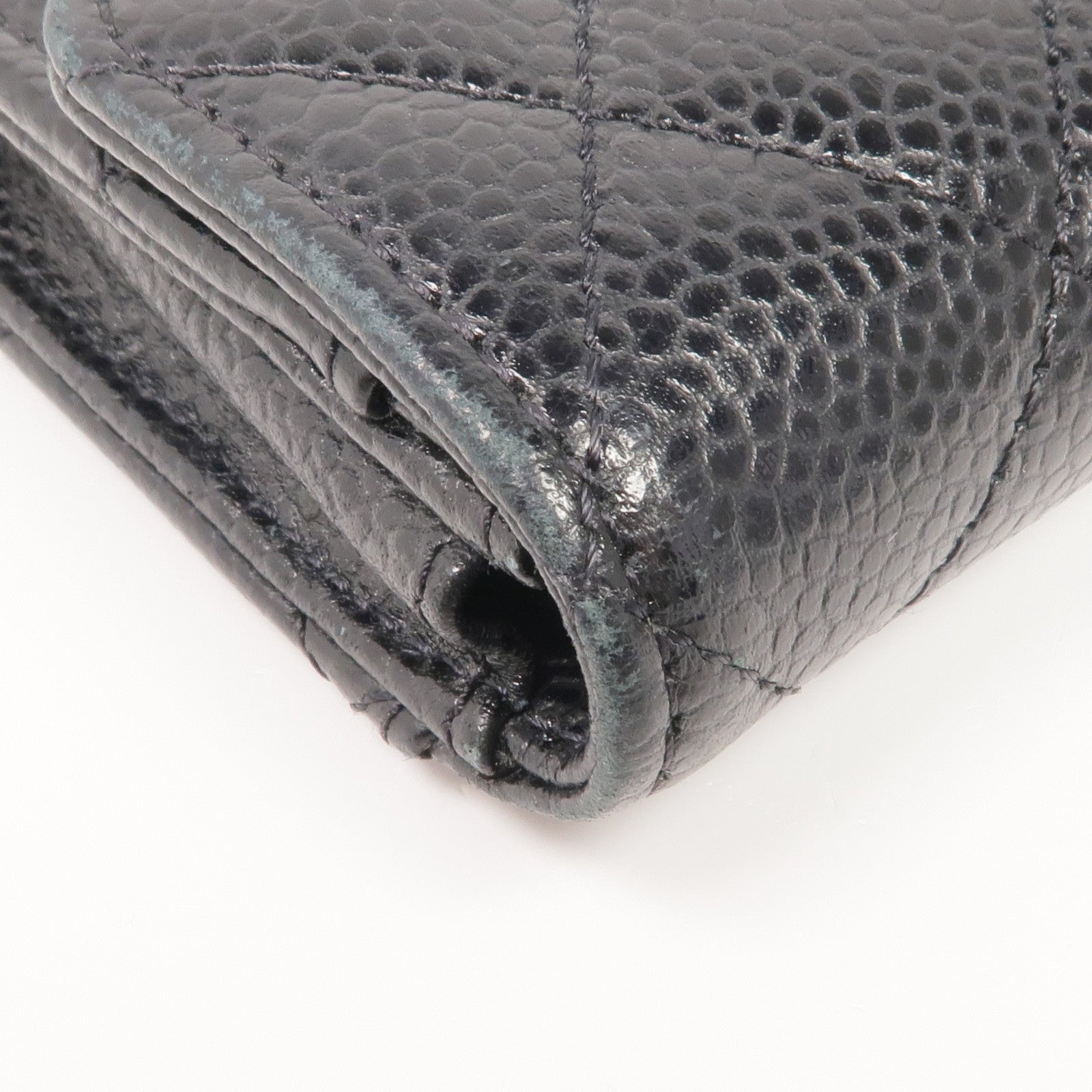 CHANEL 牛皮皮革Card Case金扣卡片套