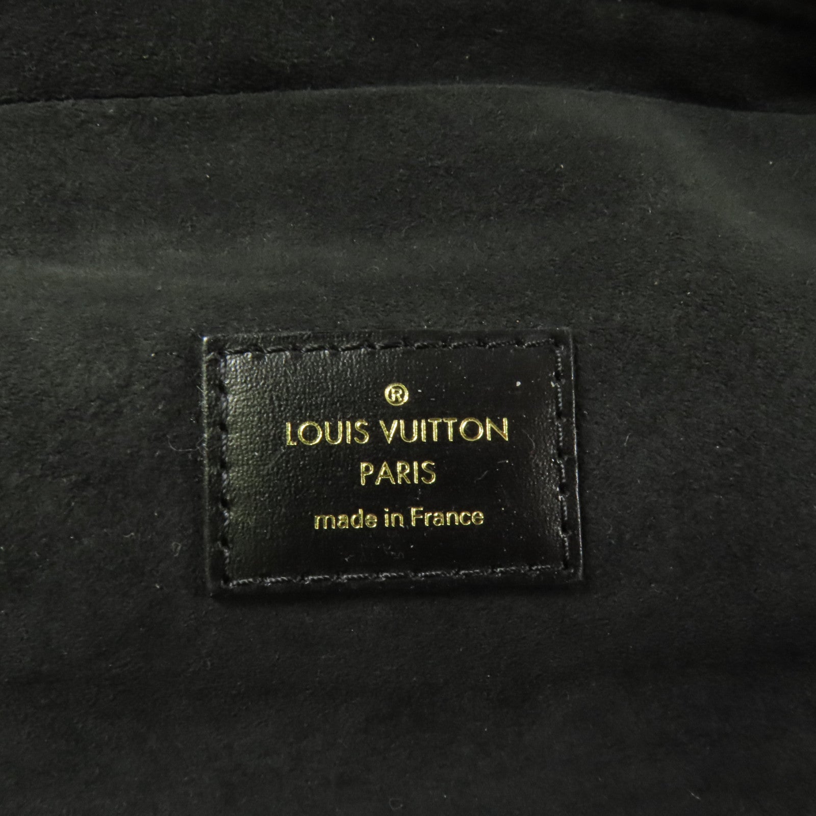 LOUIS VUITTON Monogram Reverse Vanity PM金扣手挽肩背兩用袋棕色