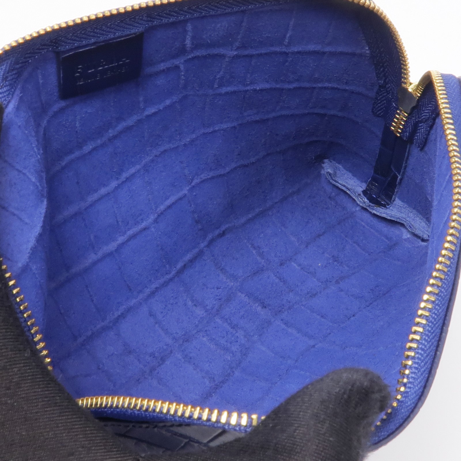Furla 牛皮皮革Pouch金扣手拿包