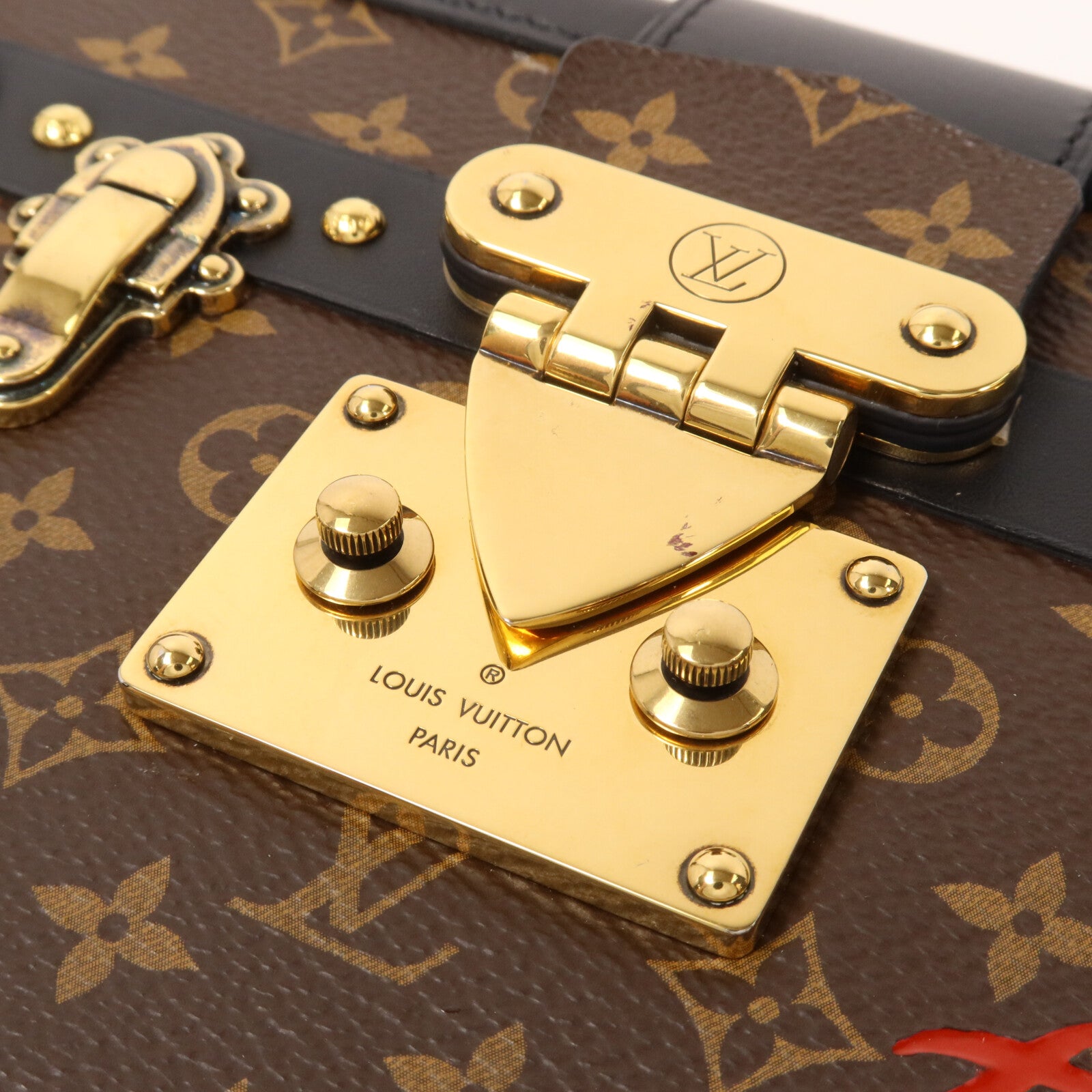 LOUIS VUITTON Monogram Petite Malle肩背袋