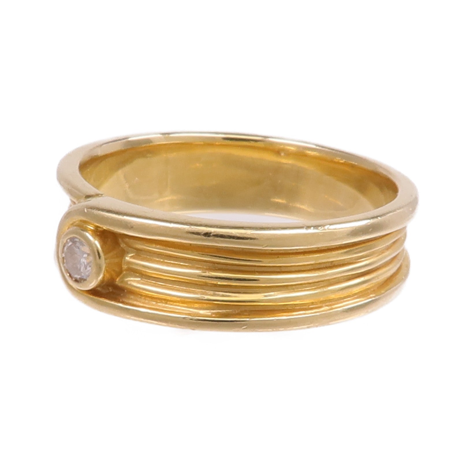 JEWELRY 18K黃金Diamond Ring鑽石戒指US#5.75