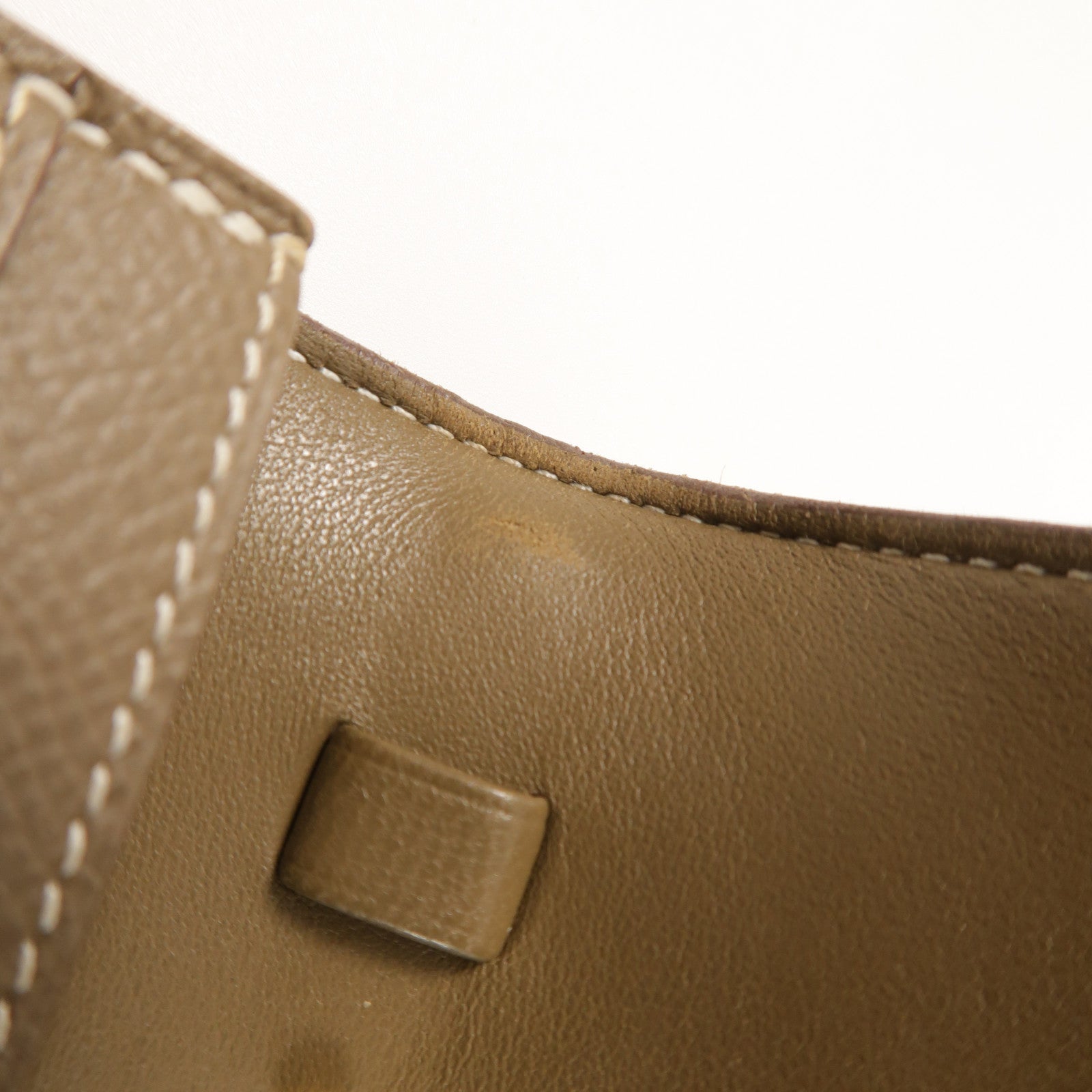 HERMES Epsom皮革Constance To Go金扣肩背袋Etoupe