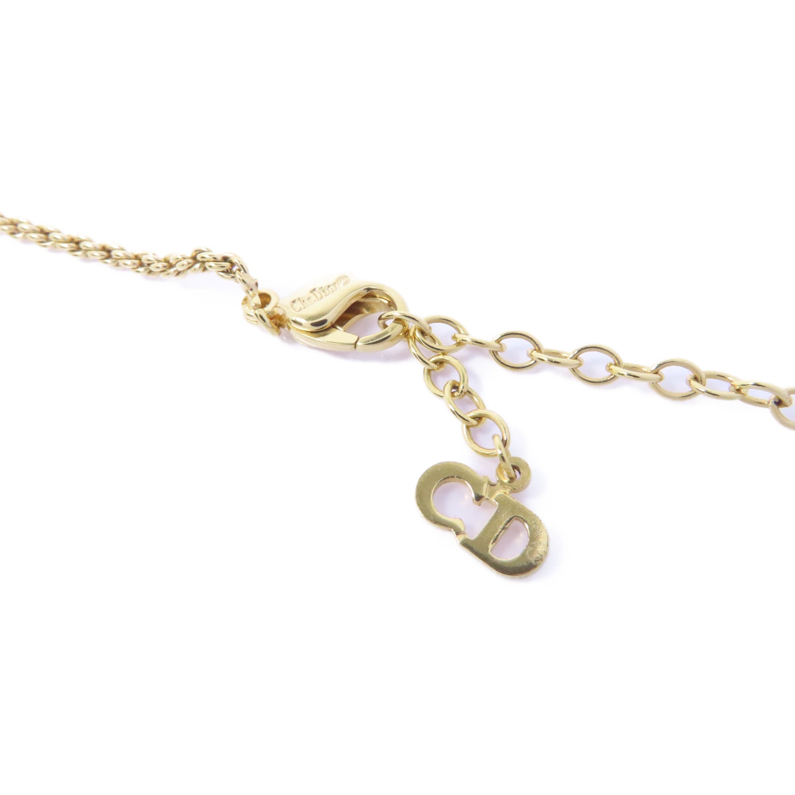Dior 金屬Pop Chill Necklace項鍊金色