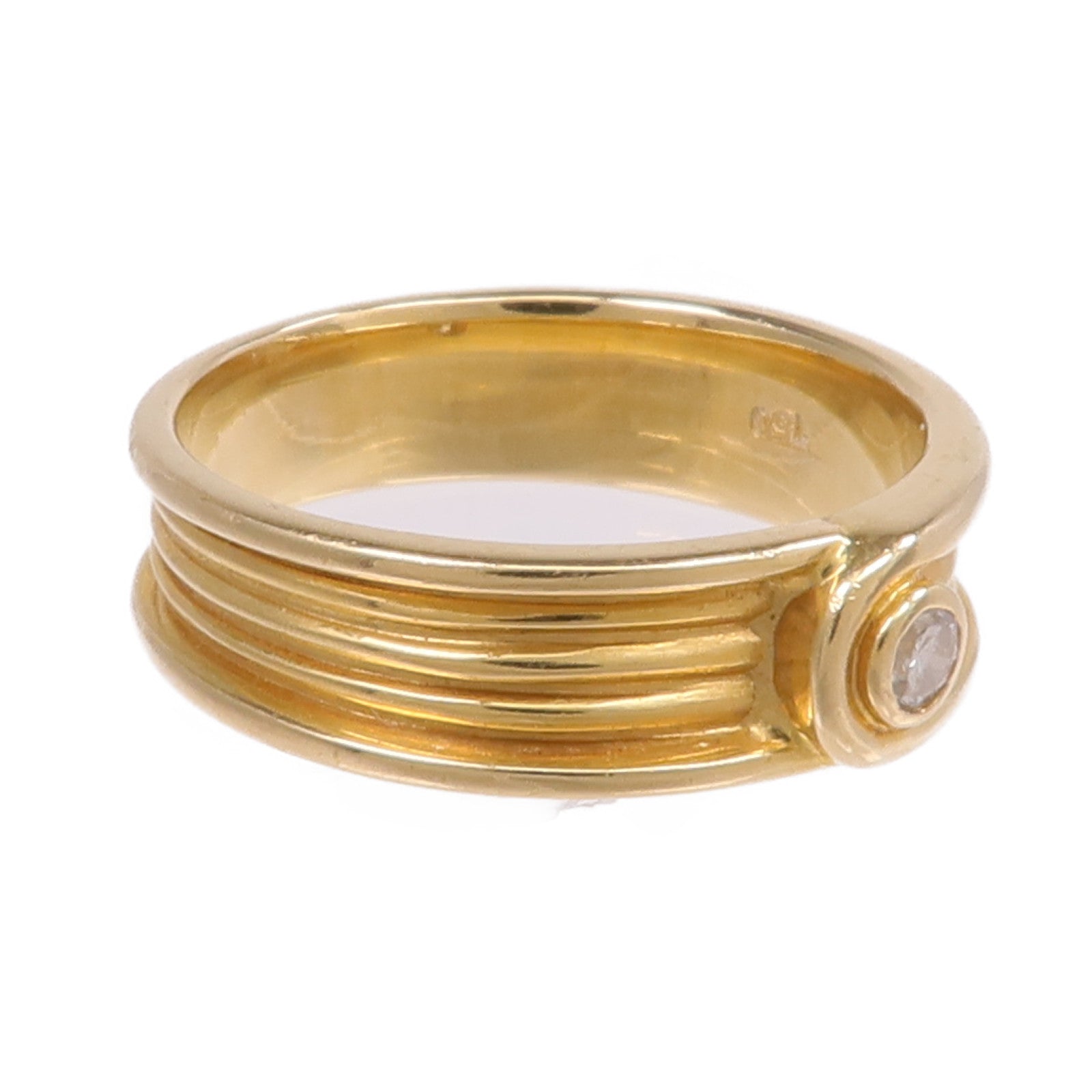 JEWELRY 18K黃金Diamond Ring鑽石戒指US#5.75