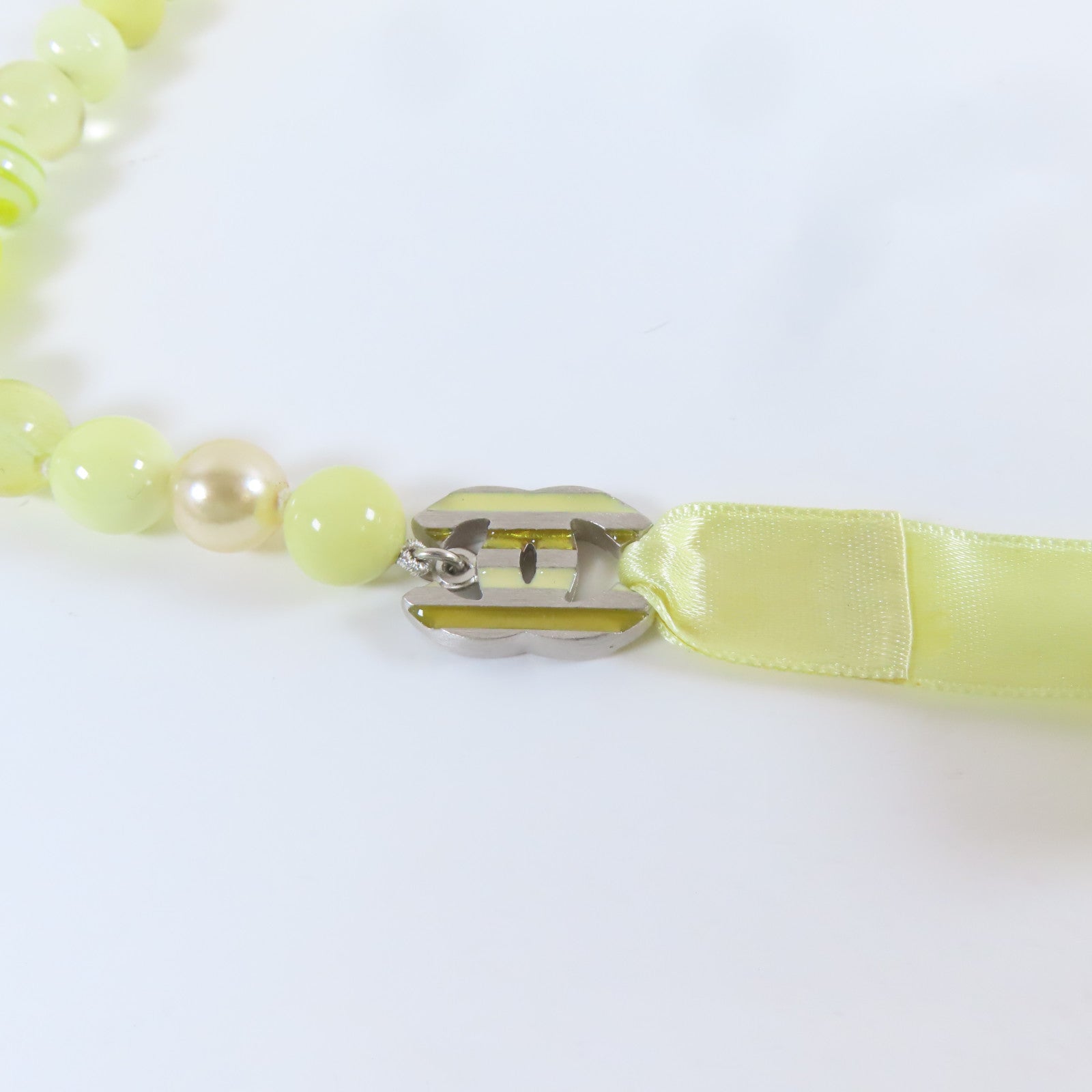CHANEL 【激減優惠】PVC Chain Belt腰帶黃色