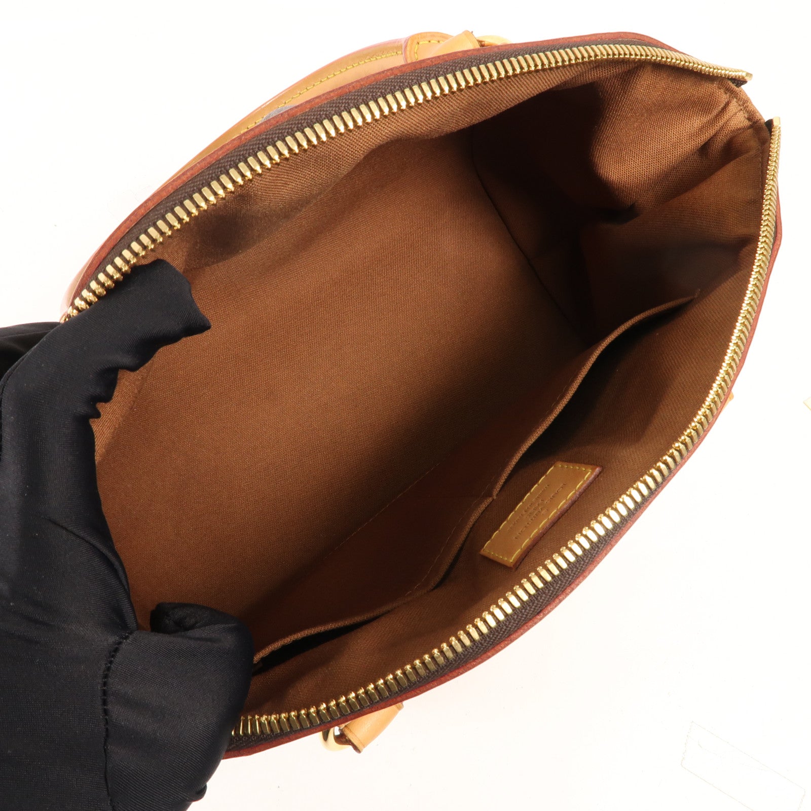LOUIS VUITTON Monogram Tivoli PM金扣手挽袋