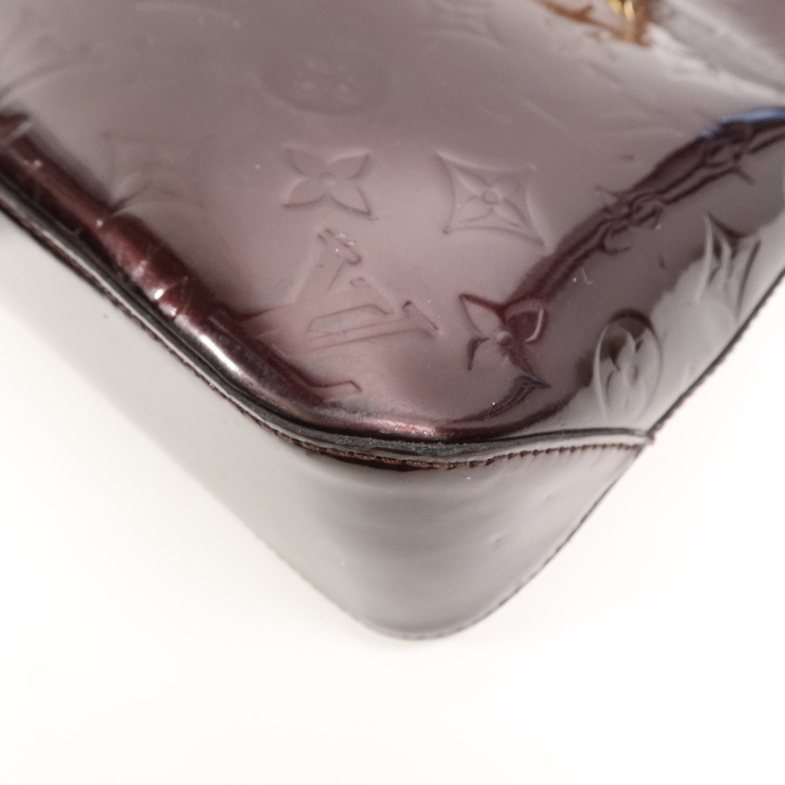 LOUIS VUITTON Monogram Vernis Brentwood手挽袋