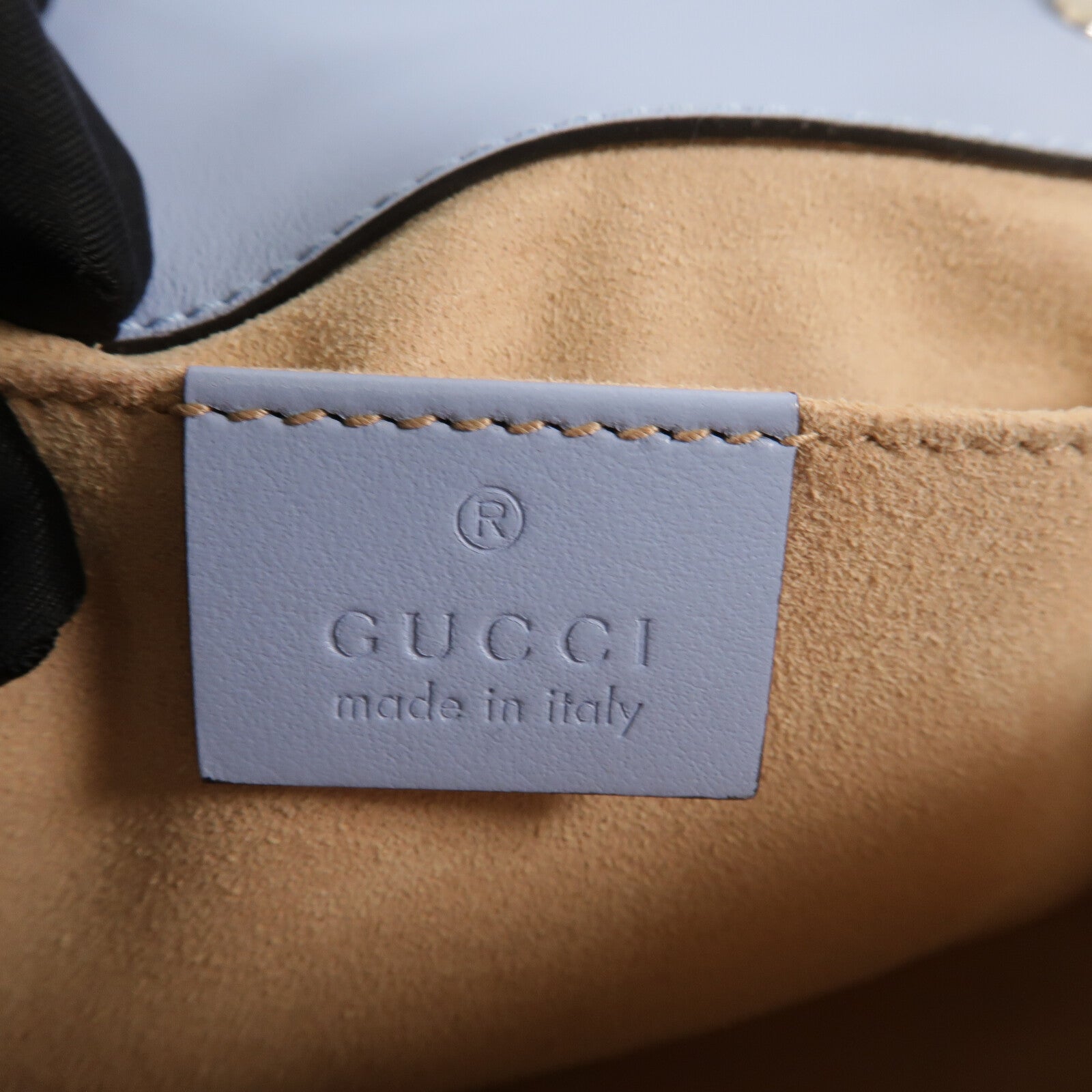 GUCCI 牛皮皮革GG Marmont Small鏈帶肩背袋