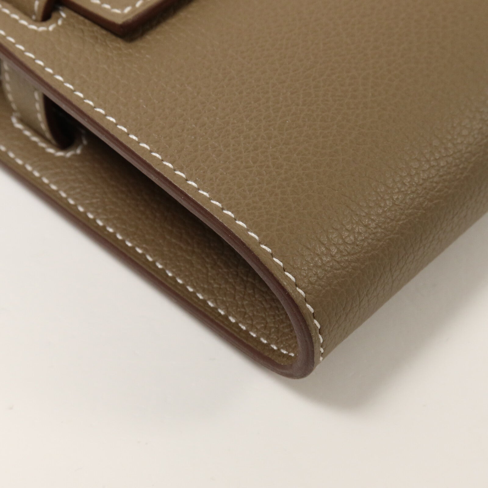 HERMES Evercolor皮革Kelly To Go肩背袋Etoupe