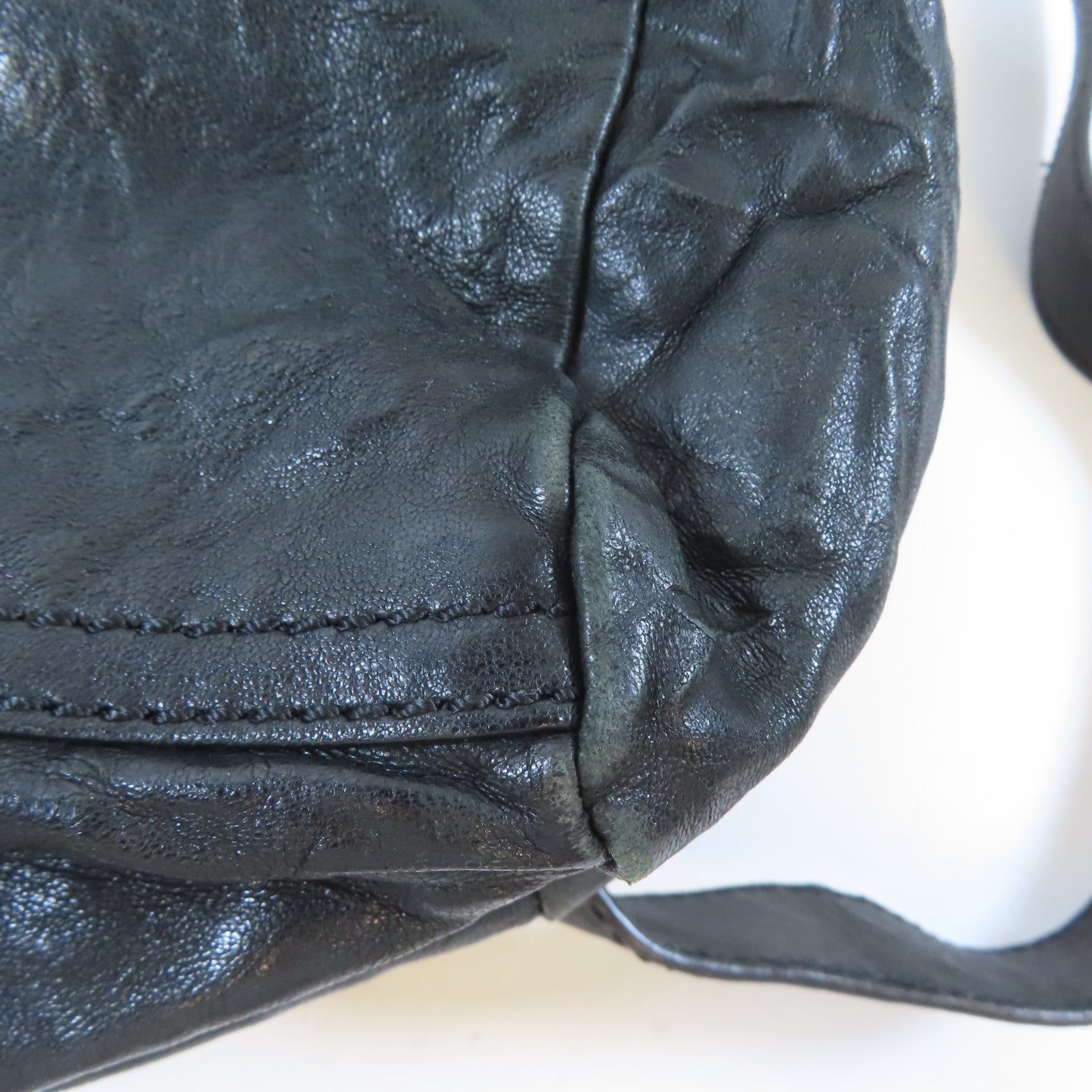 GIVENCHY 皮革Pandora Large Bag金扣手挽肩背兩用袋黑色