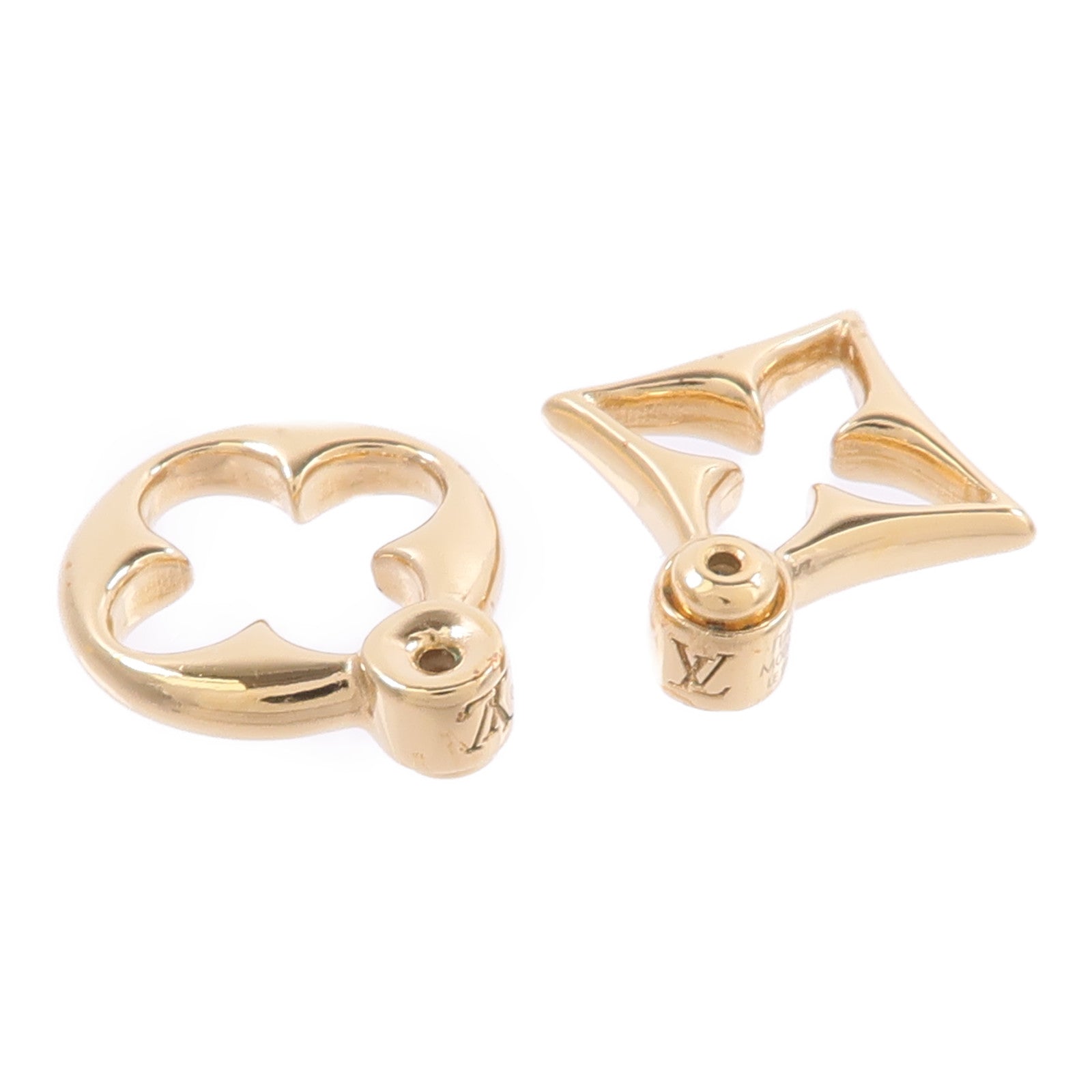 LOUIS VUITTON 金屬LV Flowergram Earrings耳環