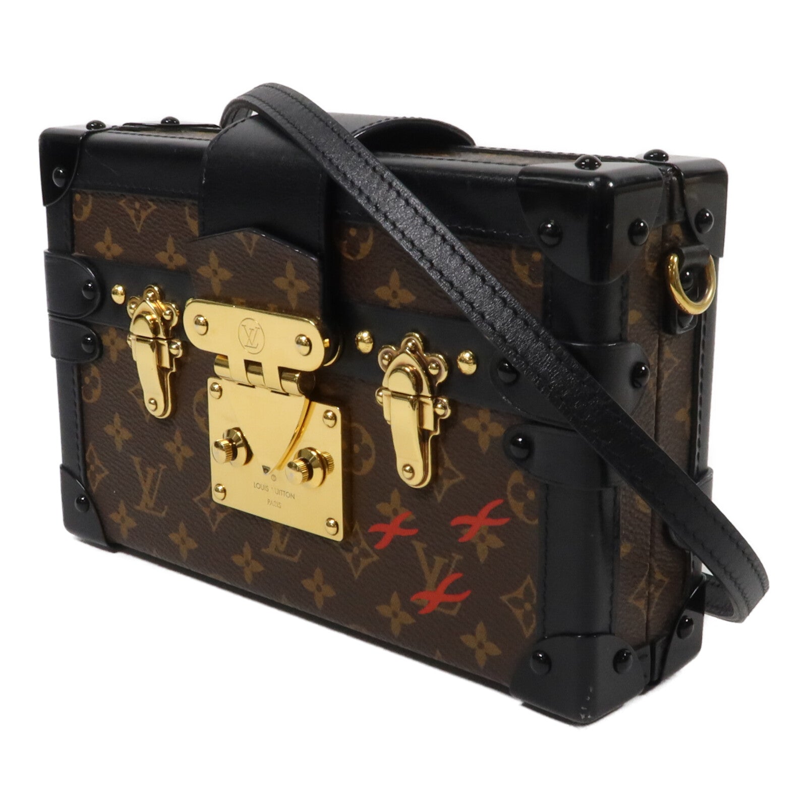 LOUIS VUITTON Monogram Petite Malle肩背袋