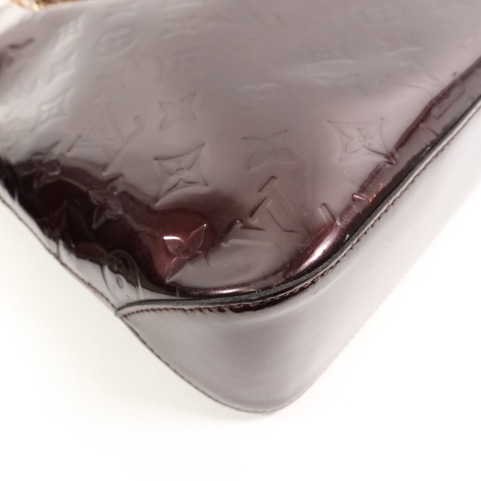 LOUIS VUITTON Monogram Vernis Brentwood手挽袋