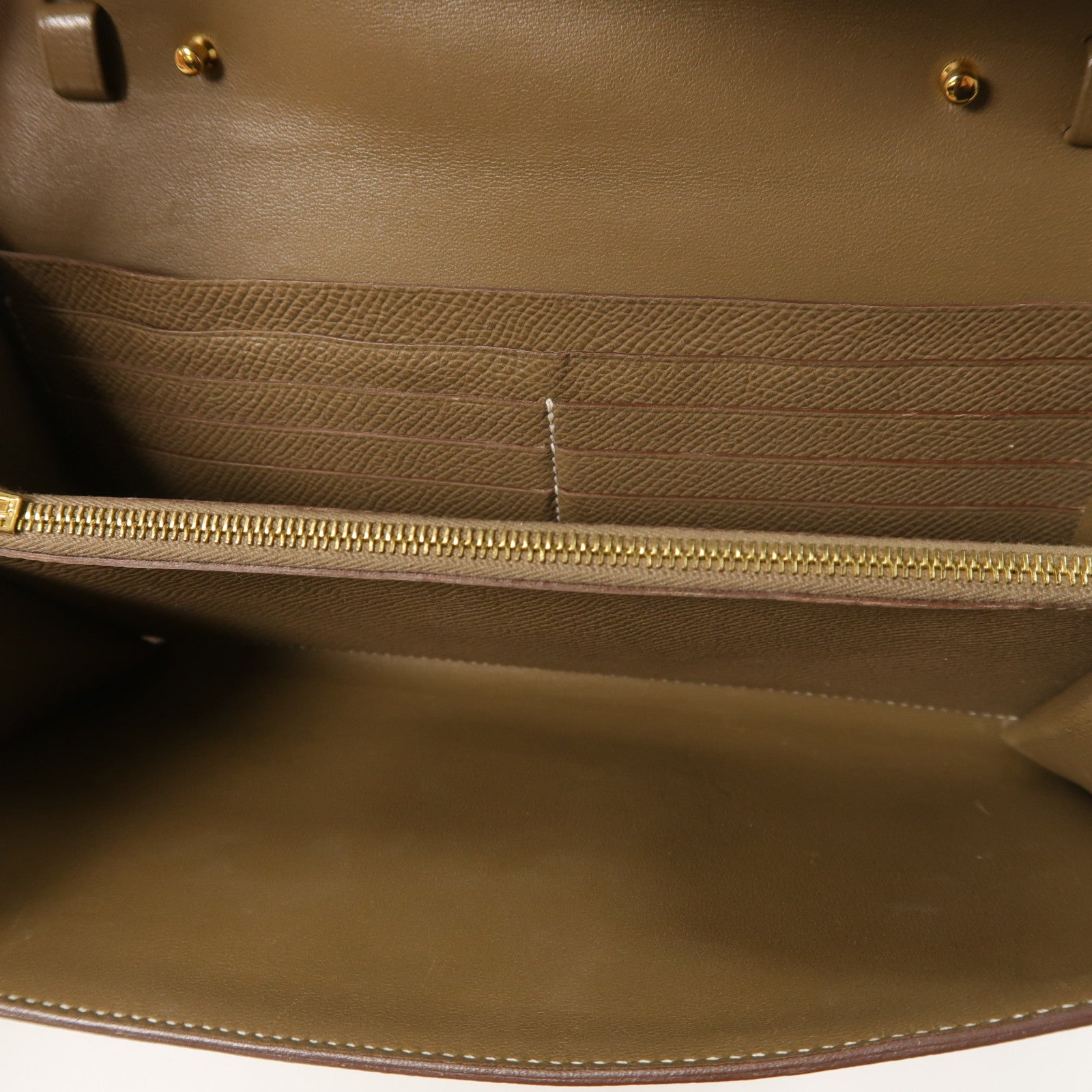 HERMES Epsom皮革Constance To Go金扣肩背袋Etoupe