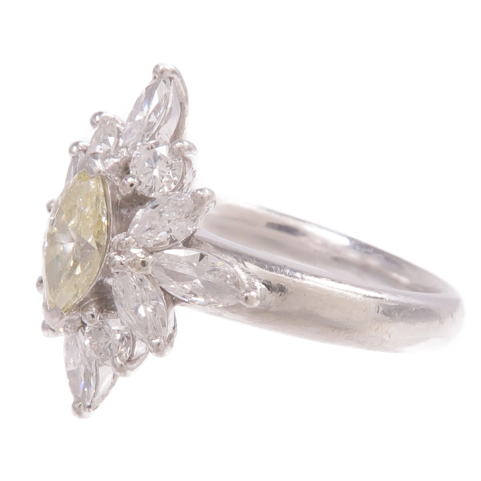 JEWELRY 【激減優惠】PT900鉑金Diamond Ring鑽石戒指US#8.5