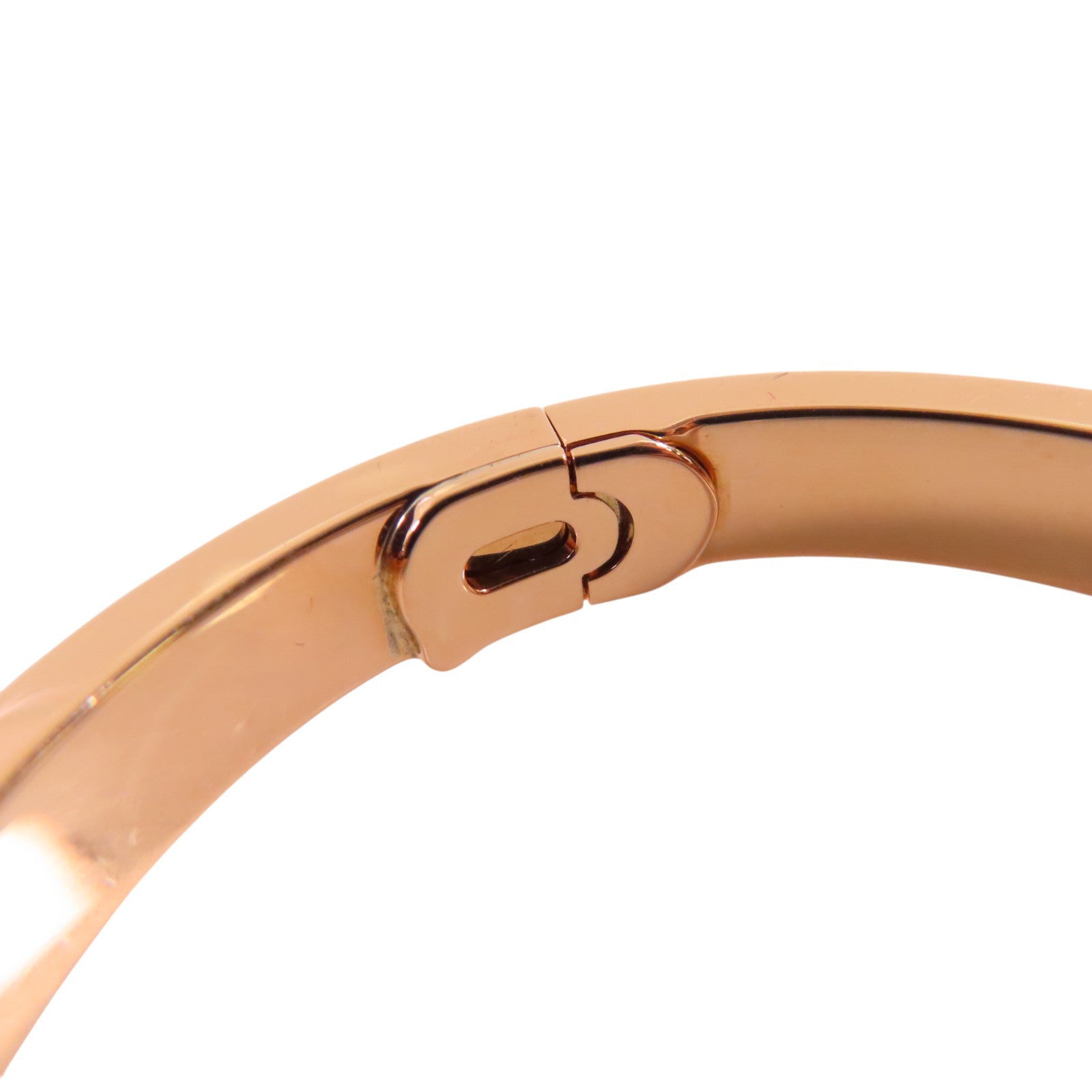 CARTIER 18K玫瑰金Love Bangle Full Diamond金扣手鐲#16