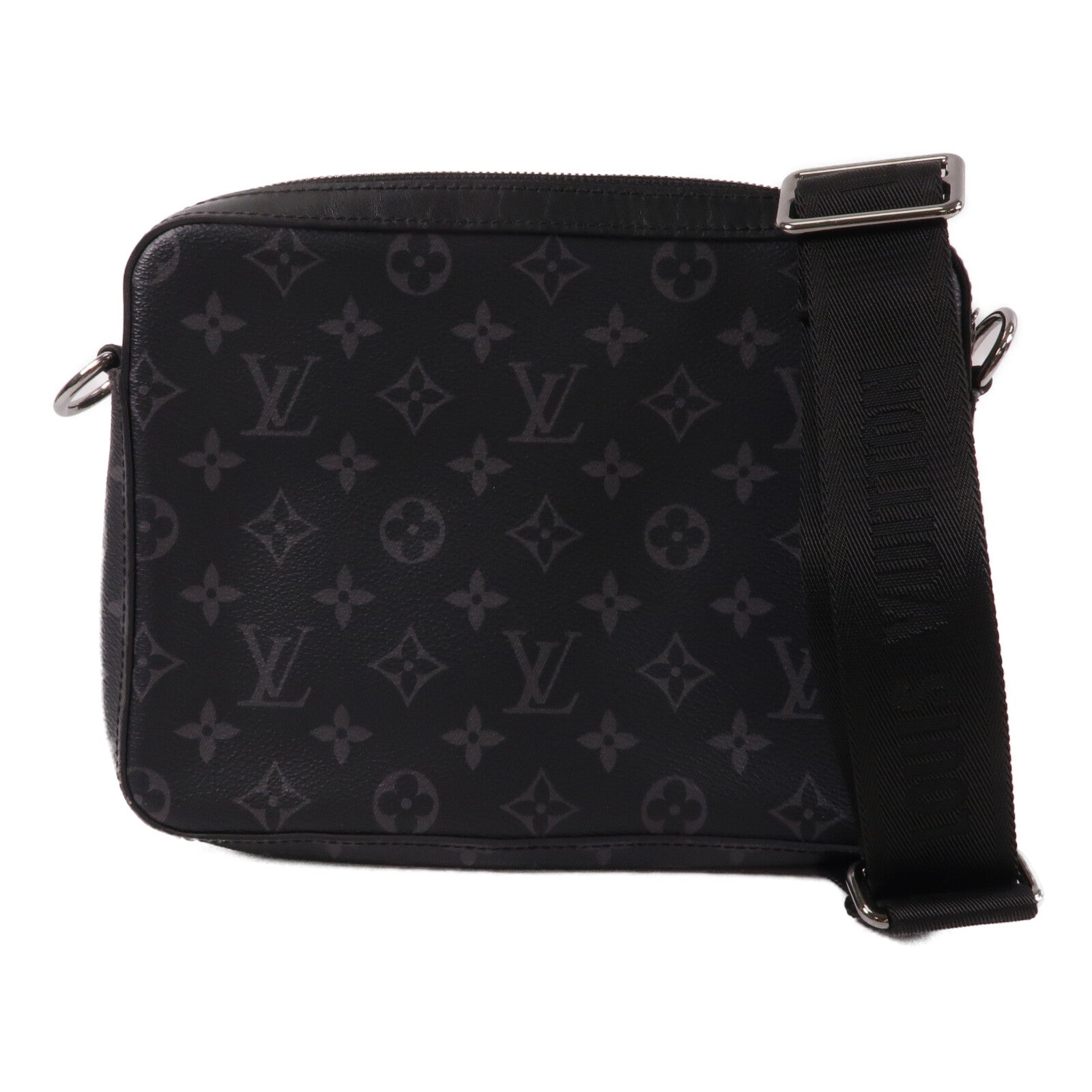 LOUIS VUITTON Monogram Eclipse Reverse Trio Messenger肩背袋