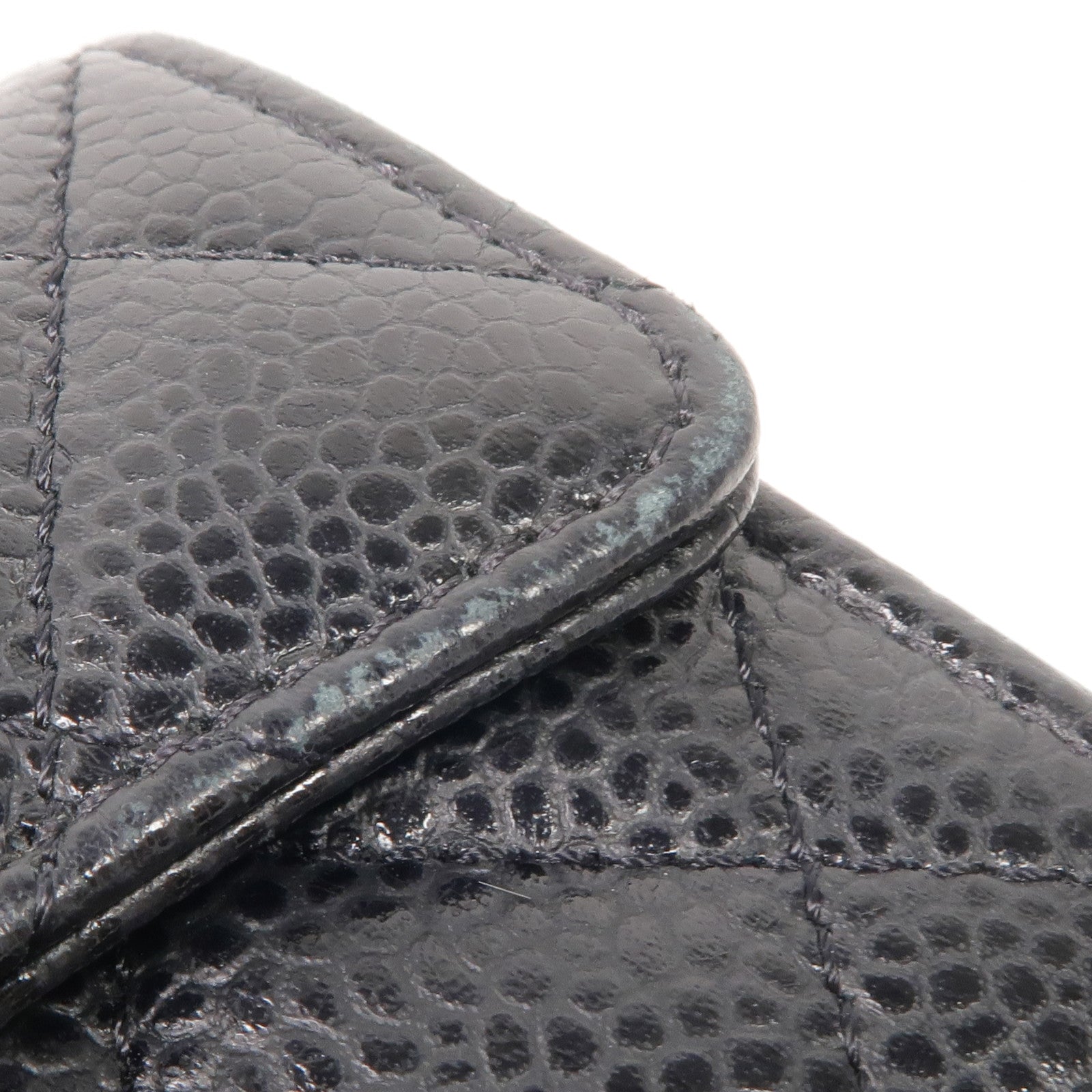 CHANEL 牛皮皮革Card Case金扣卡片套