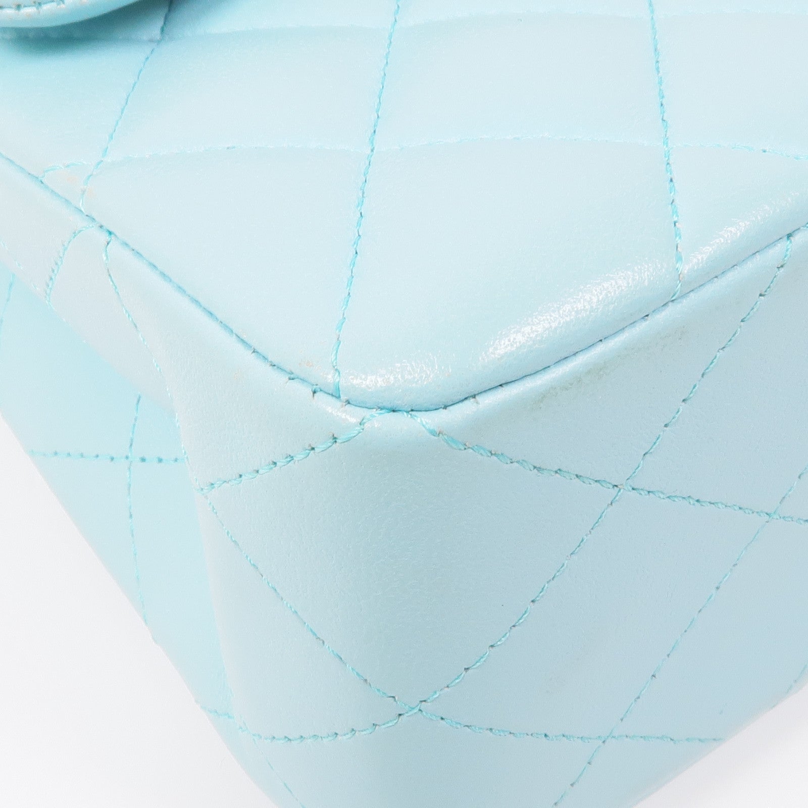 CHANEL 羊皮皮革Classic 23銀扣鏈帶肩背袋