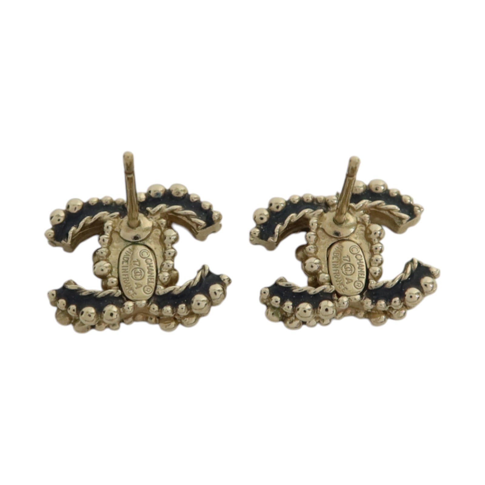CHANEL 金屬CC Earrings耳環
