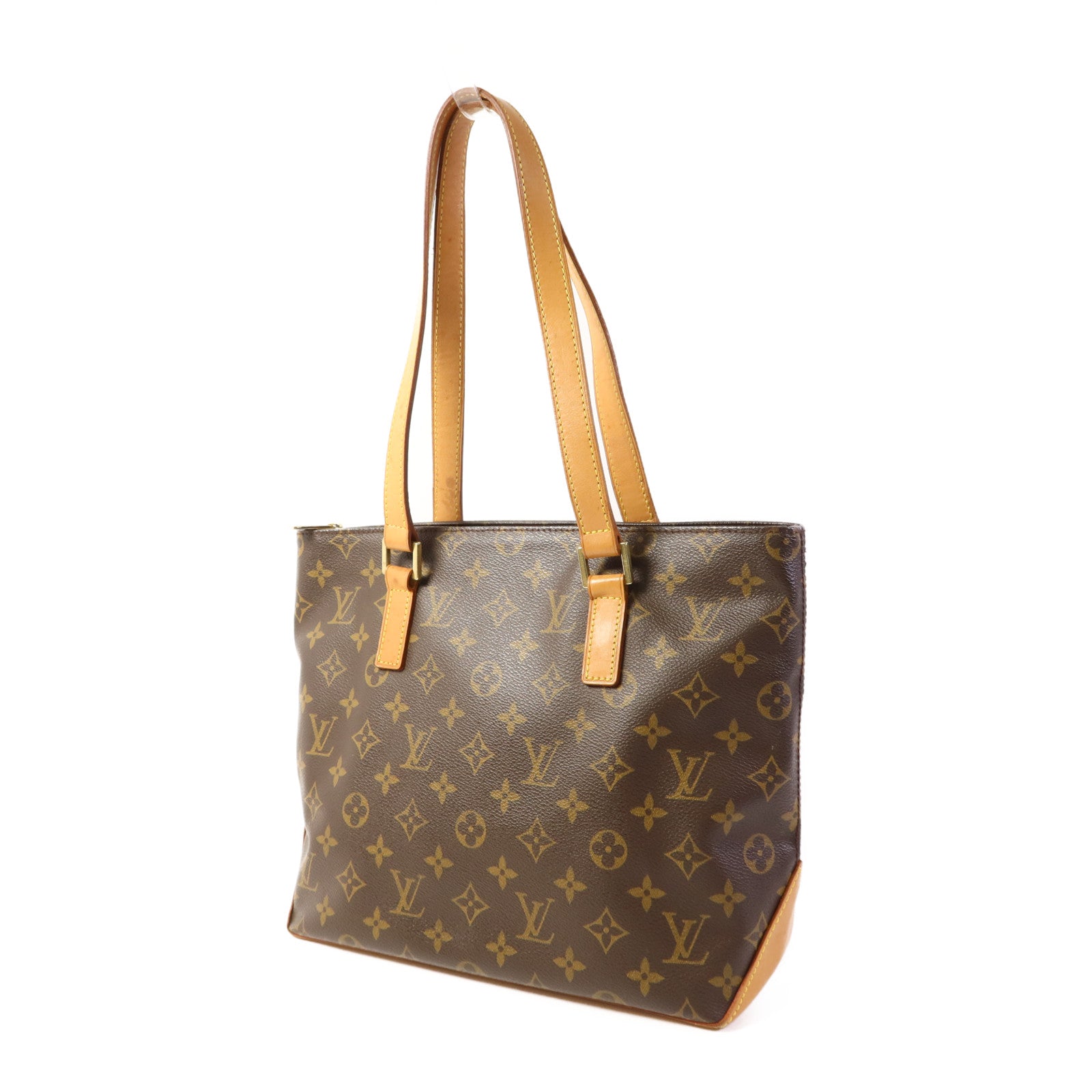 LOUIS VUITTON Monogram Cabas Piano金扣肩背袋