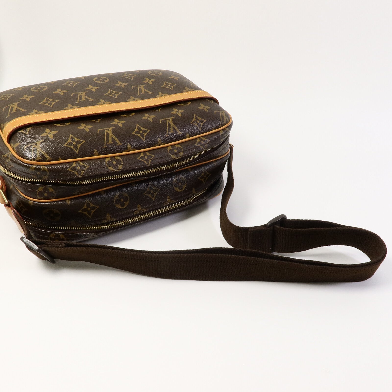 LOUIS VUITTON Monogram Reporter PM肩背袋