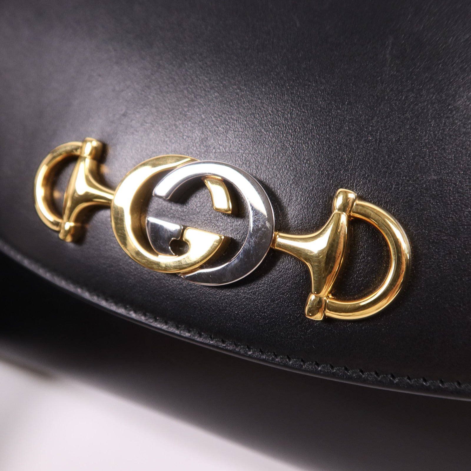 GUCCI 牛皮皮革Chain Shoulder Bag鏈帶肩背袋