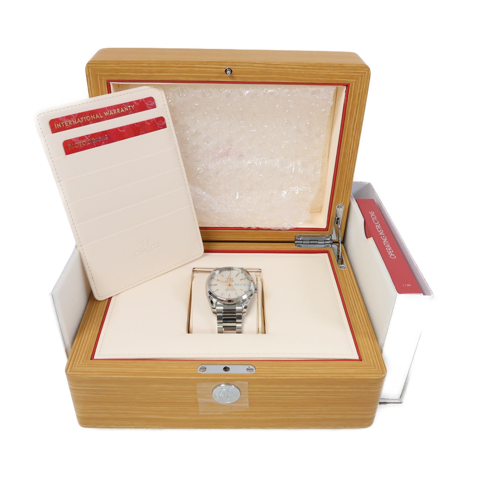 OMEGA Seamaster Aquaterra不鏽鋼手錶自動機芯白色