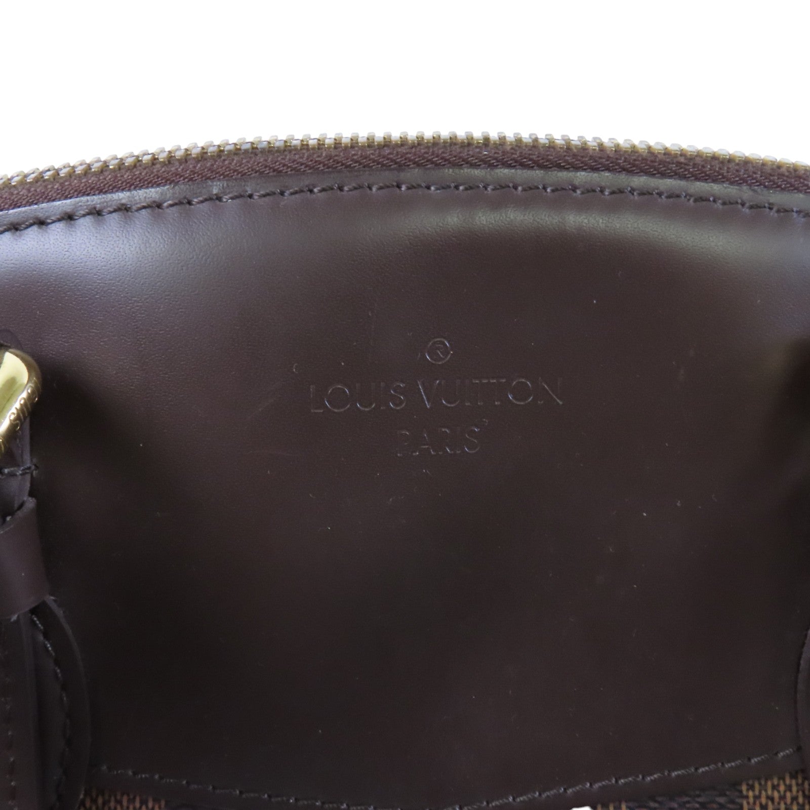 LOUIS VUITTON Damier Ebene Verona PM金扣肩背袋