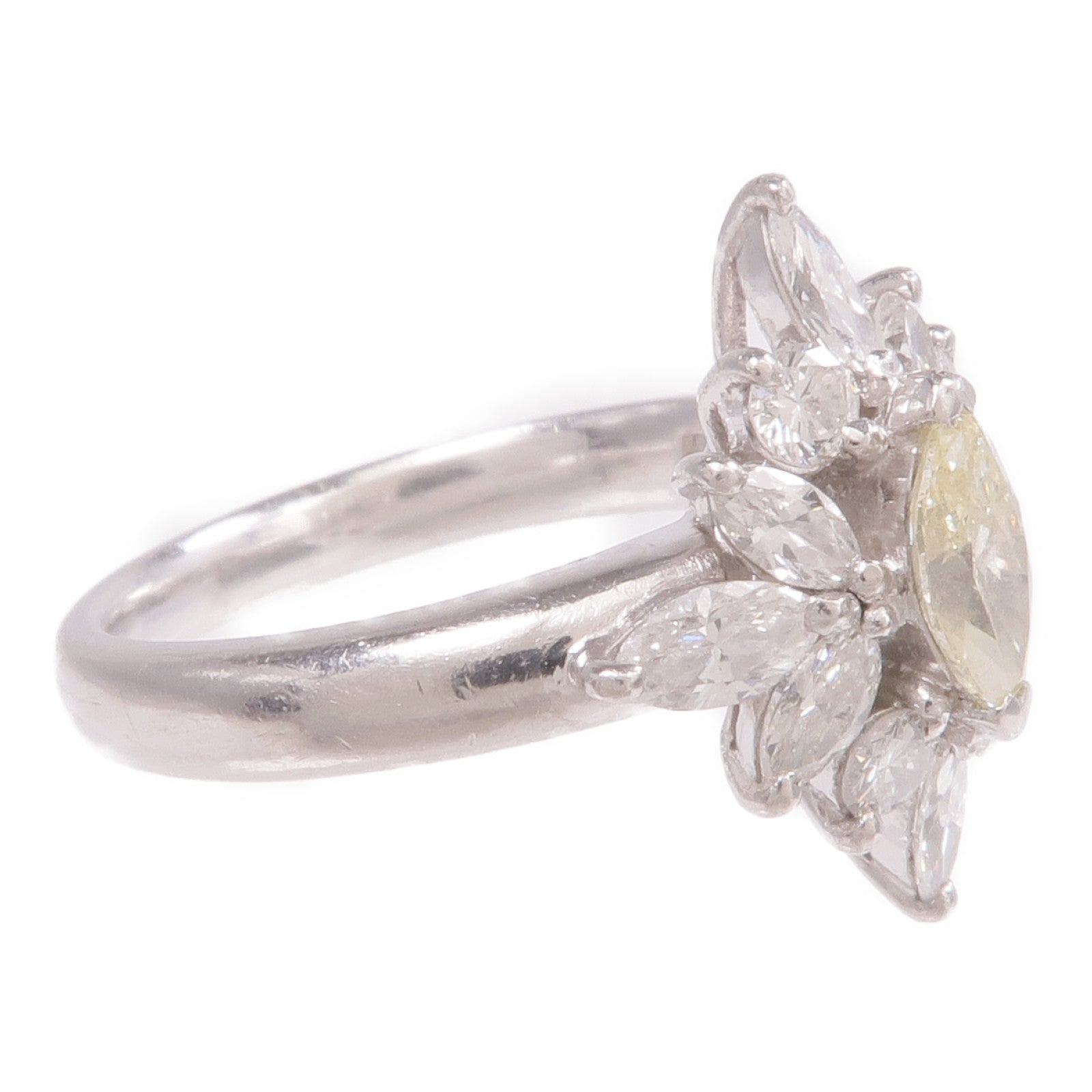 JEWELRY 【激減優惠】PT900鉑金Diamond Ring鑽石戒指US#8.5