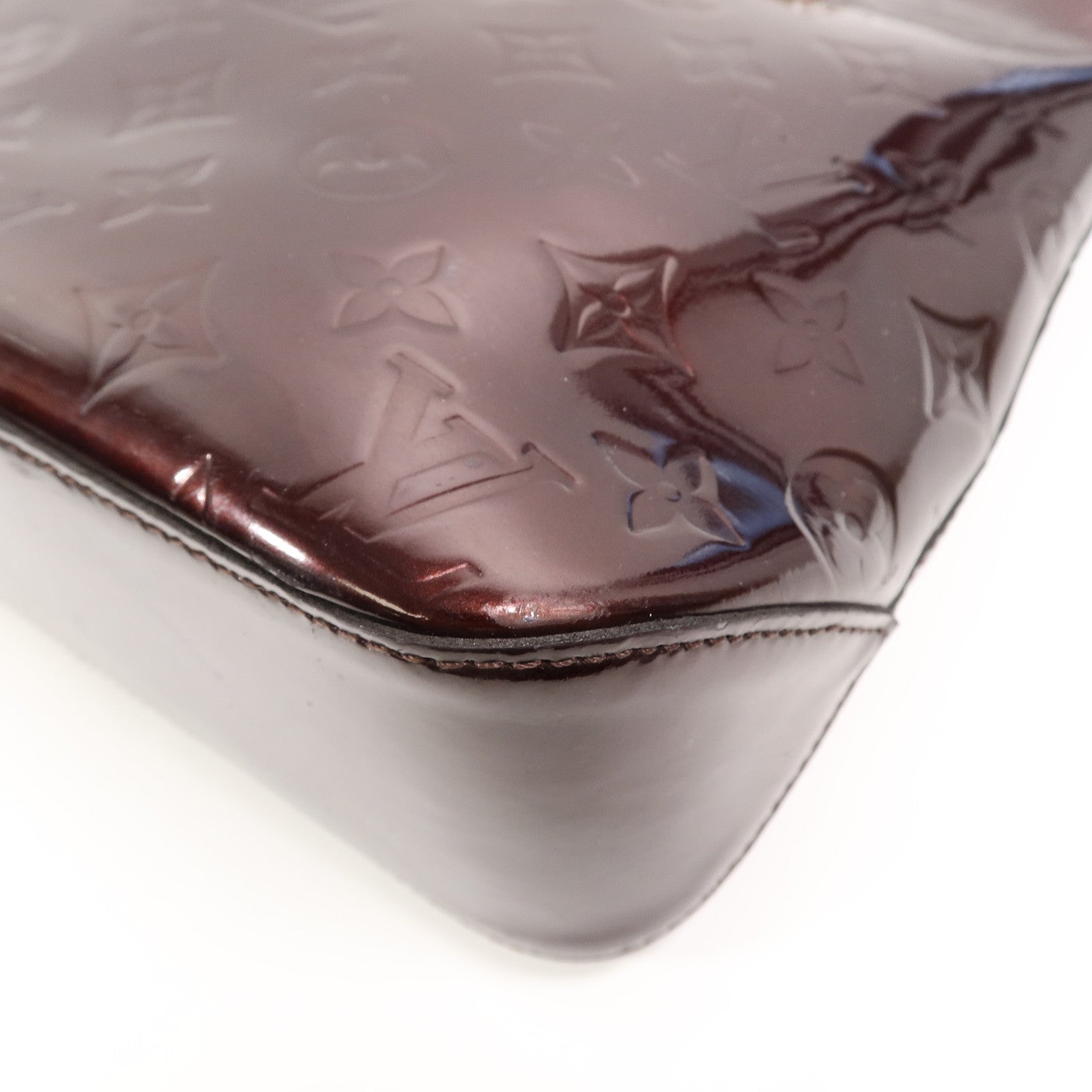 LOUIS VUITTON Monogram Vernis Brentwood手挽袋