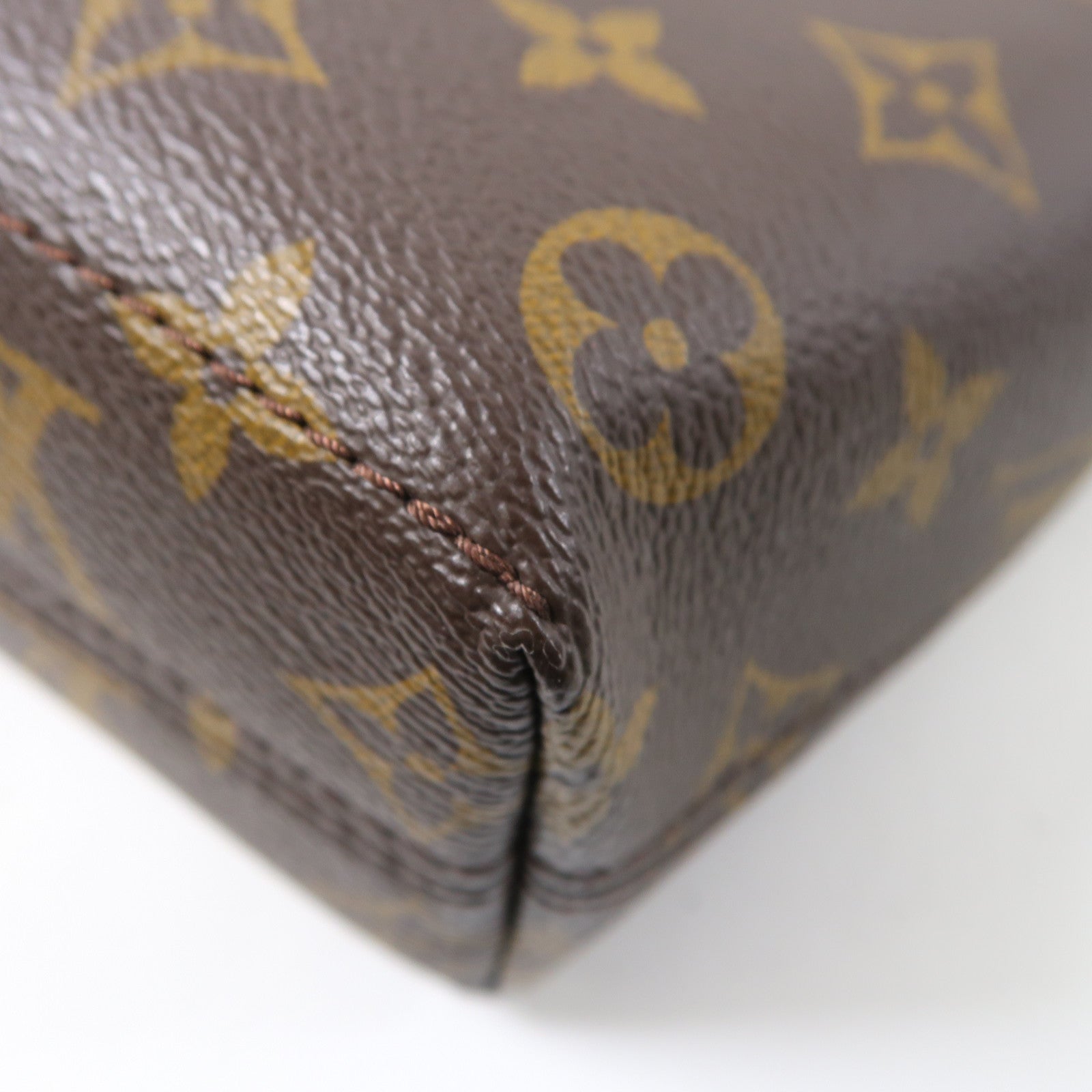 LOUIS VUITTON Monogram Magnetic肩背袋棕色