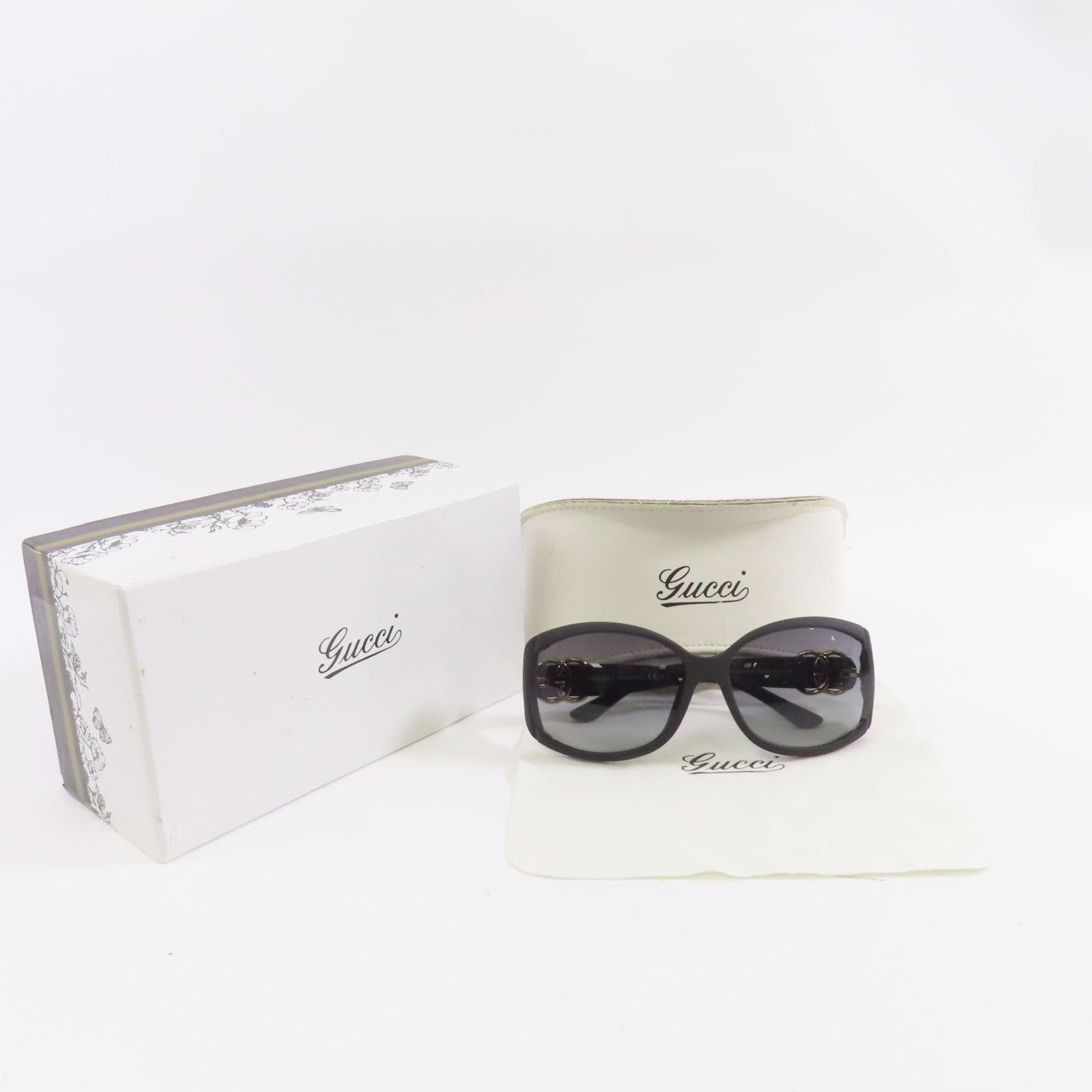 GUCCI PVC Sunglasses太陽眼鏡黑色