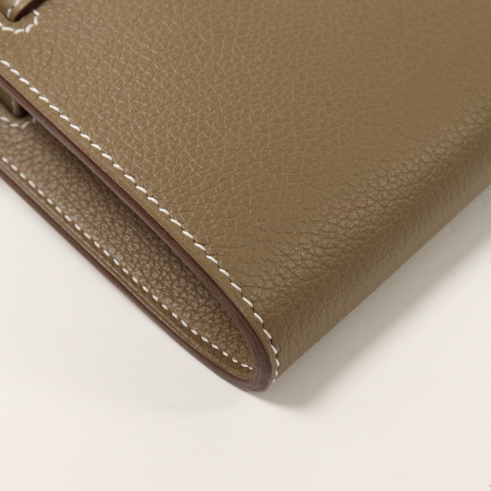 HERMES Evercolor皮革Kelly To Go肩背袋Etoupe