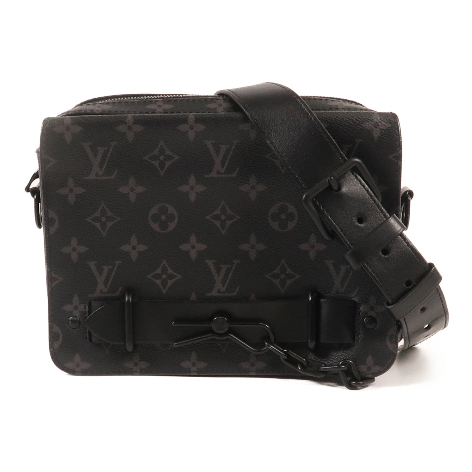 LOUIS VUITTON Monogram Eclipse Steamer肩背袋